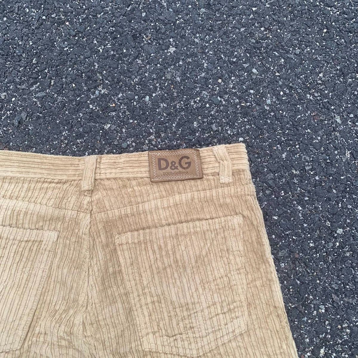 Designer × Dolce & Gabbana × Vintage 💥 STEALS💥Vintage D&G 34x33 Dolce & Gabbana Corduroy Pants Size US 34 / EU 50 - 9 Thumbnail