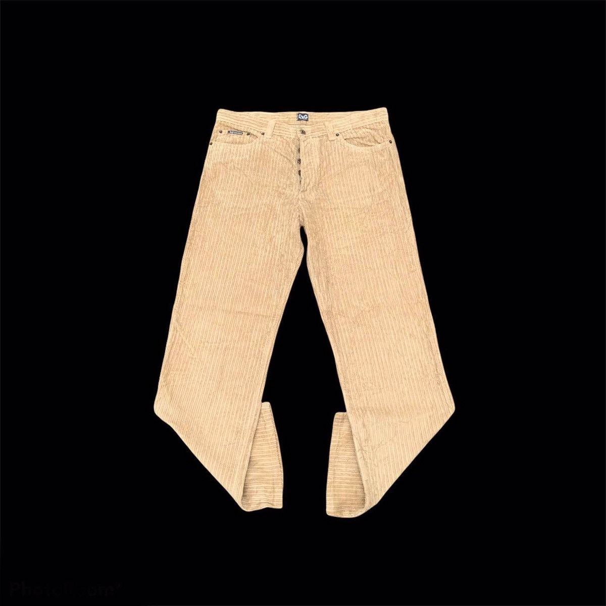 Designer × Dolce & Gabbana × Vintage 💥 STEALS💥Vintage D&G 34x33 Dolce & Gabbana Corduroy Pants Size US 34 / EU 50 - 1 Thumbnail