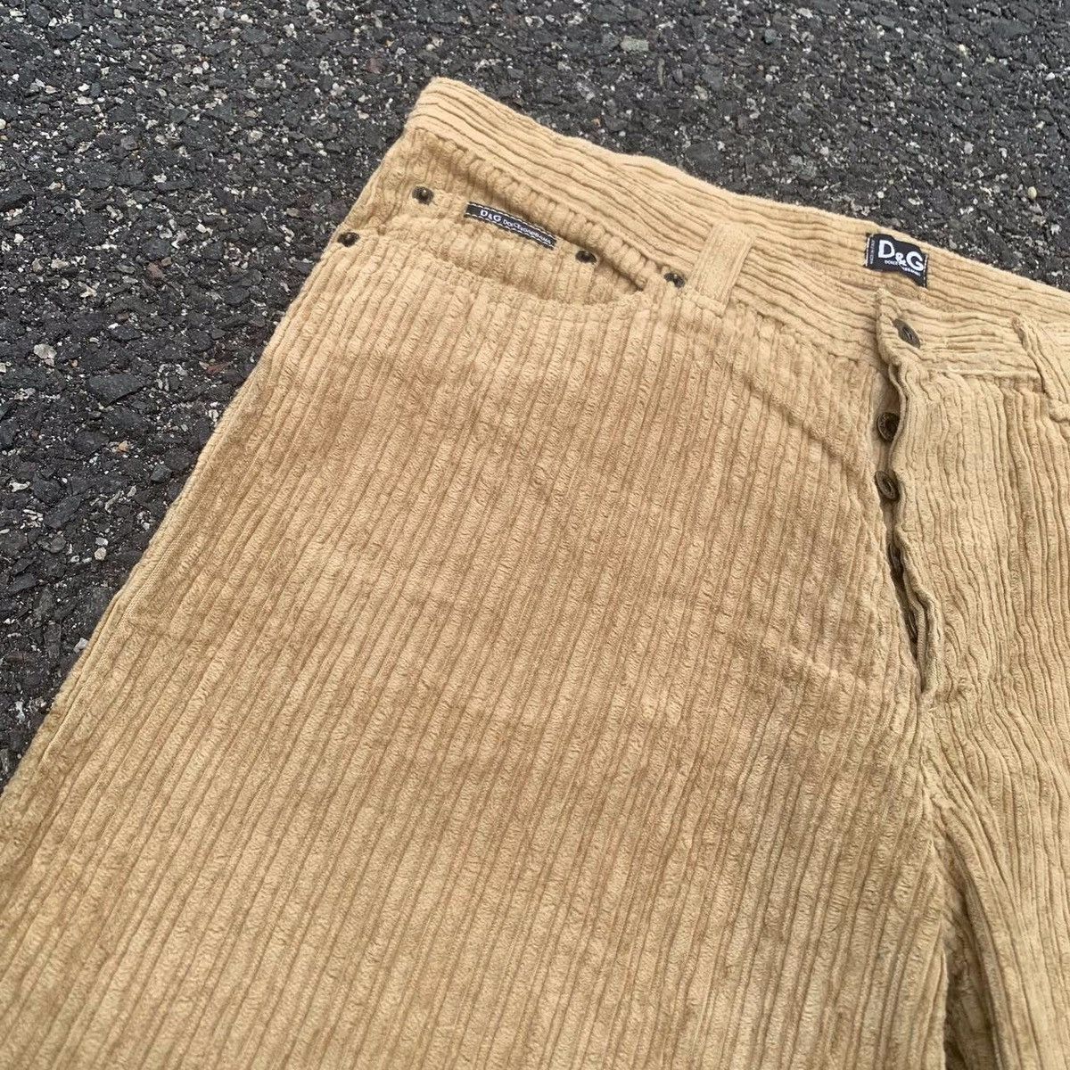 Designer × Dolce & Gabbana × Vintage 💥 STEALS💥Vintage D&G 34x33 Dolce & Gabbana Corduroy Pants Size US 34 / EU 50 - 3 Thumbnail