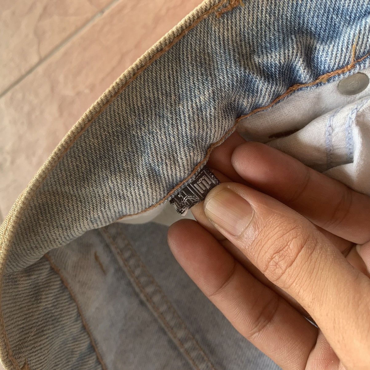 Ferre FERRE JEANS 29x33 LIGHT WASH DENIM TROUSERS PANTS MADE ITALY Size US 29 - 7 Thumbnail