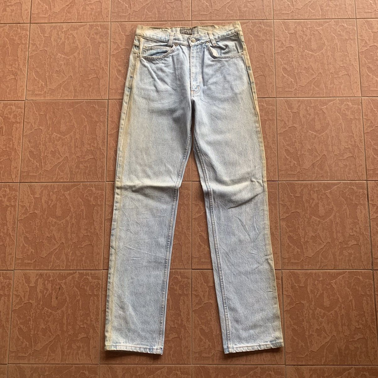 FERRE JEANS 29x33 LIGHT WASH DENIM TROUSERS PANTS MADE ITALY
