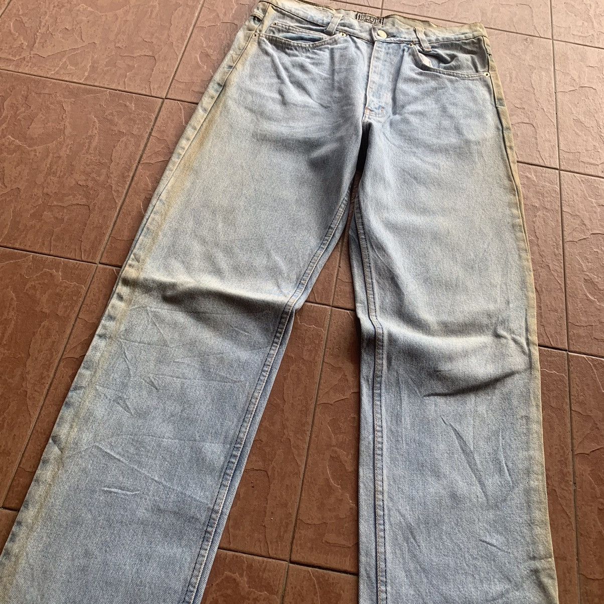 Ferre FERRE JEANS 29x33 LIGHT WASH DENIM TROUSERS PANTS MADE ITALY Size US 29 - 4 Thumbnail
