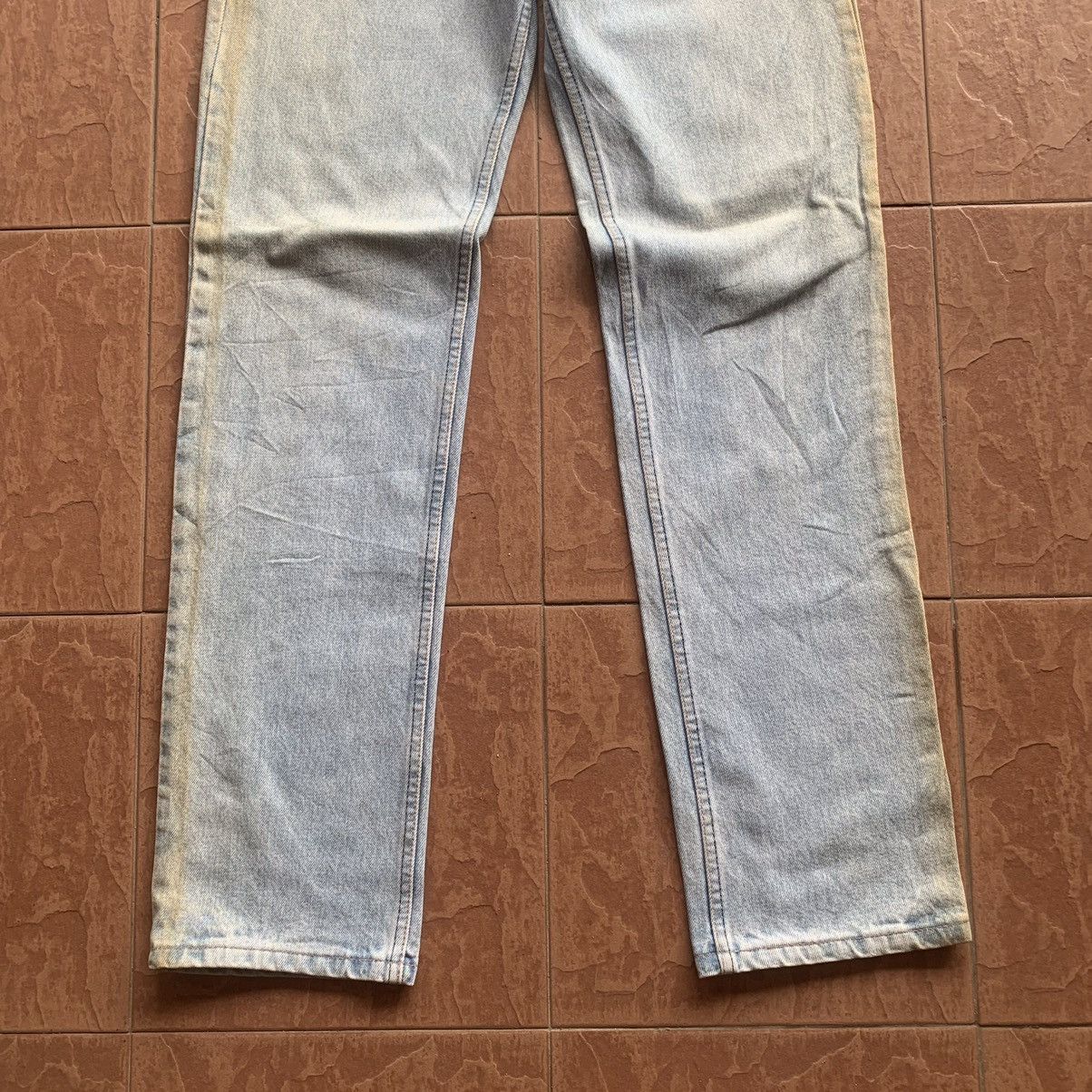 Ferre FERRE JEANS 29x33 LIGHT WASH DENIM TROUSERS PANTS MADE ITALY Size US 29 - 3 Thumbnail