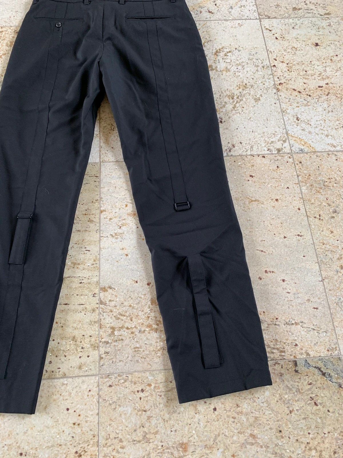 OAMC Black Compression Pants Size US 33 - 4 Thumbnail