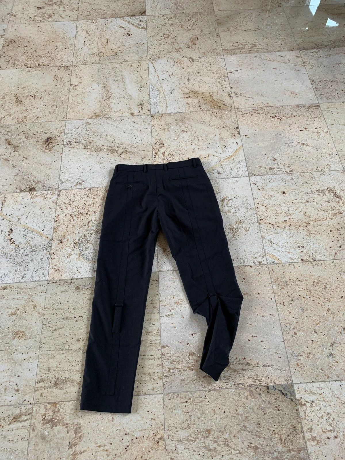 OAMC Black Compression Pants Size US 33 - 8 Thumbnail