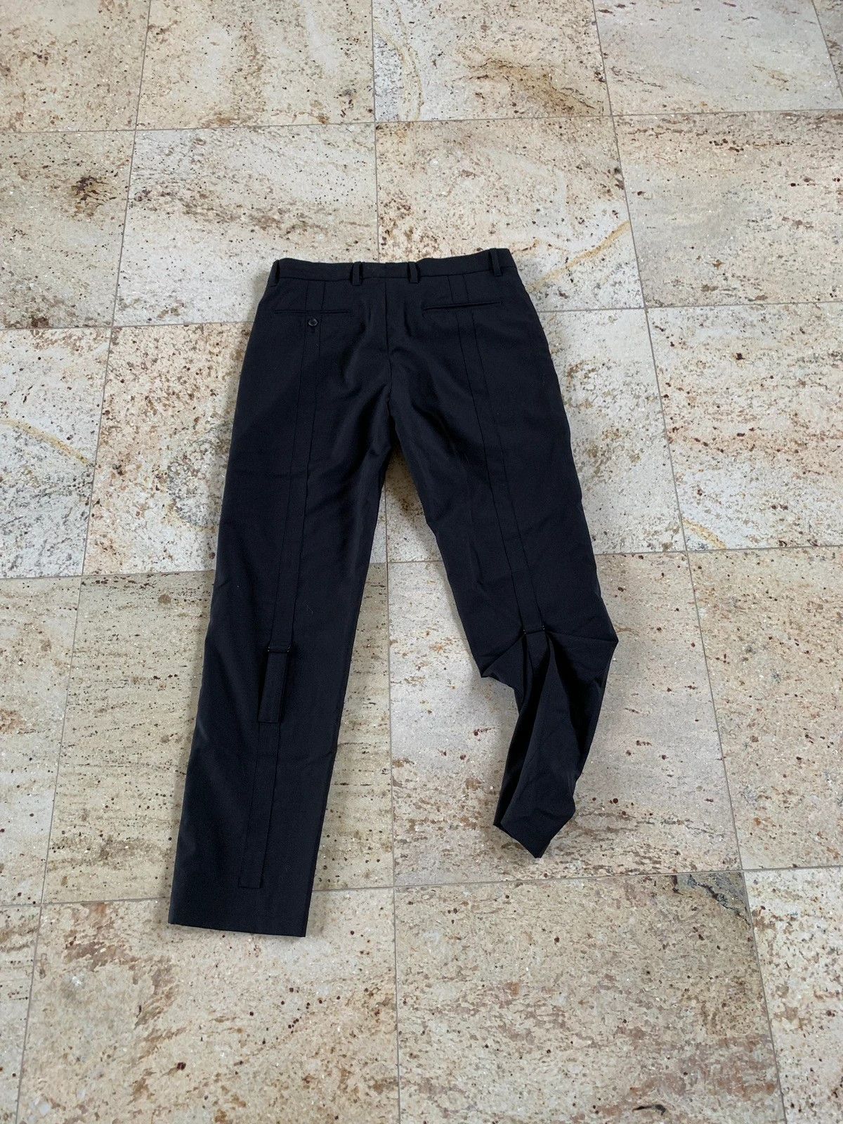 OAMC Black Compression Pants Size US 33 - 10 Thumbnail