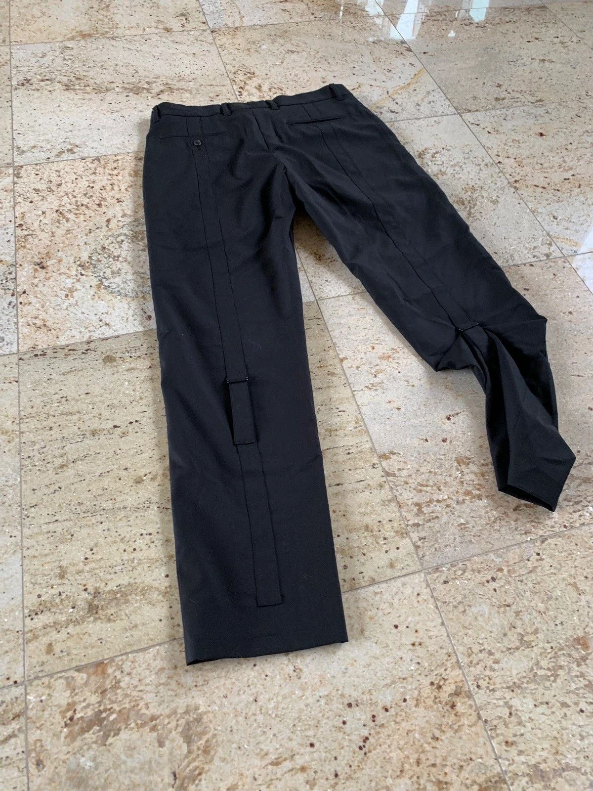 OAMC Black Compression Pants Size US 33 - 3 Thumbnail