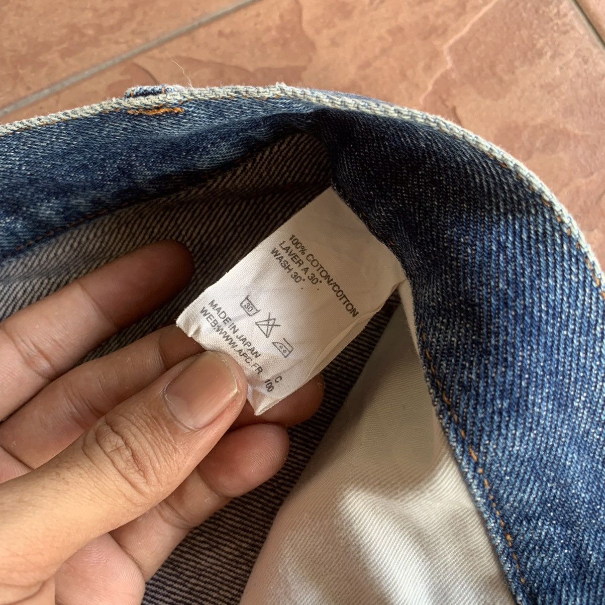 A.P.C. × Japanese Brand × Vintage 💥REDLINE! VINTAGE A.P.C. JEANS SELVEDGE DENIM PANTS Size US 27 - 8 Thumbnail
