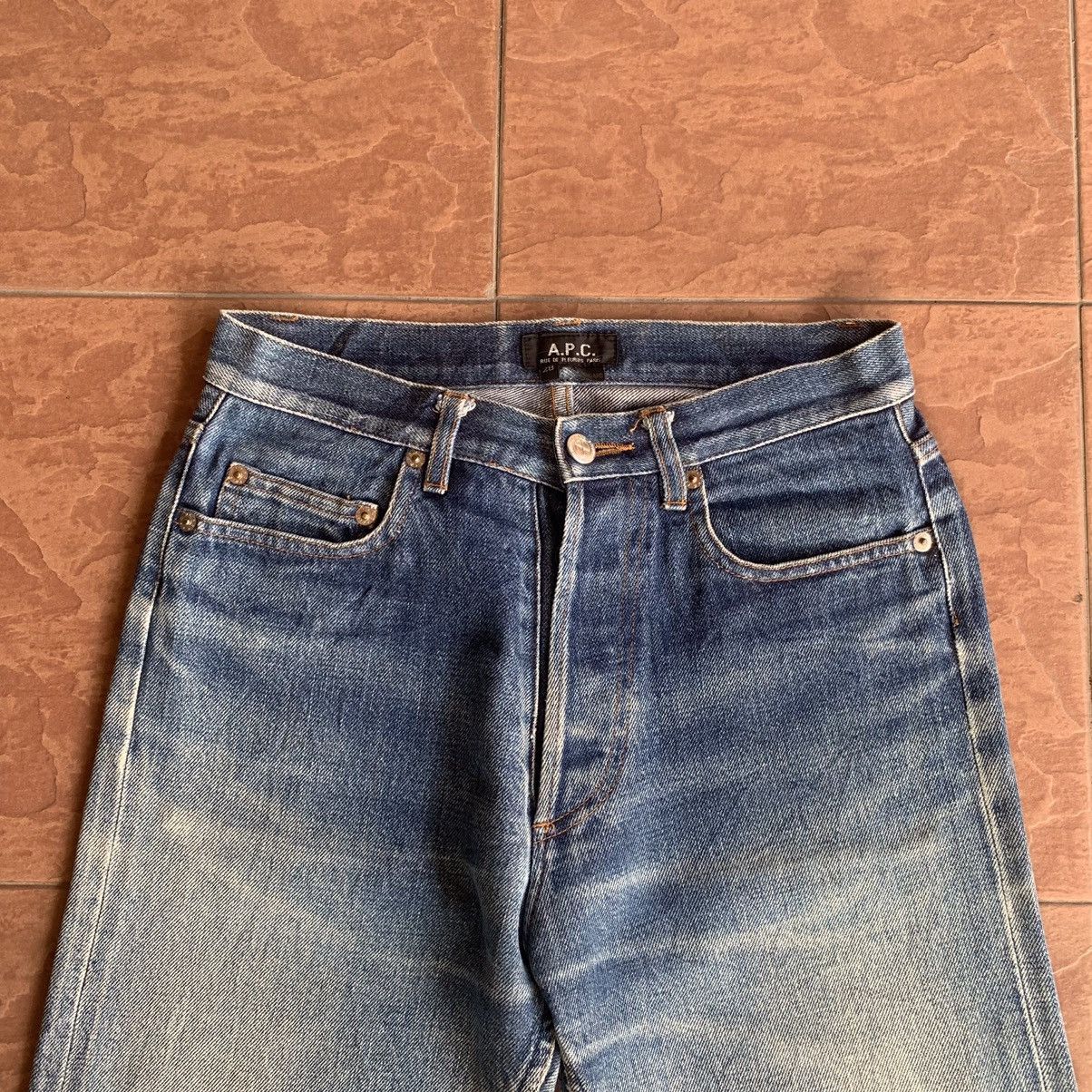 A.P.C. × Japanese Brand × Vintage 💥REDLINE! VINTAGE A.P.C. JEANS SELVEDGE DENIM PANTS Size US 27 - 3 Thumbnail