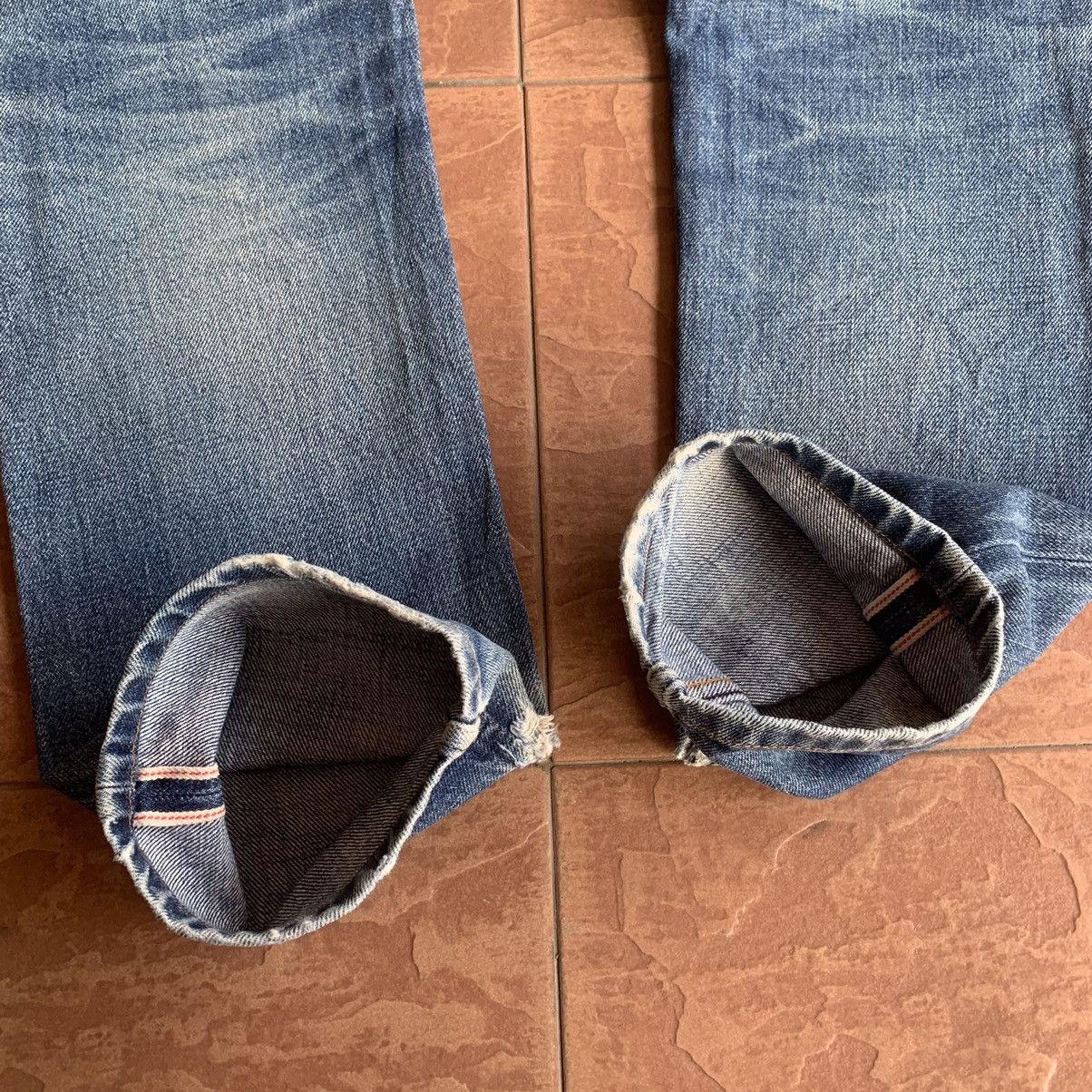 A.P.C. × Japanese Brand × Vintage 💥REDLINE! VINTAGE A.P.C. JEANS SELVEDGE DENIM PANTS Size US 27 - 16 Thumbnail