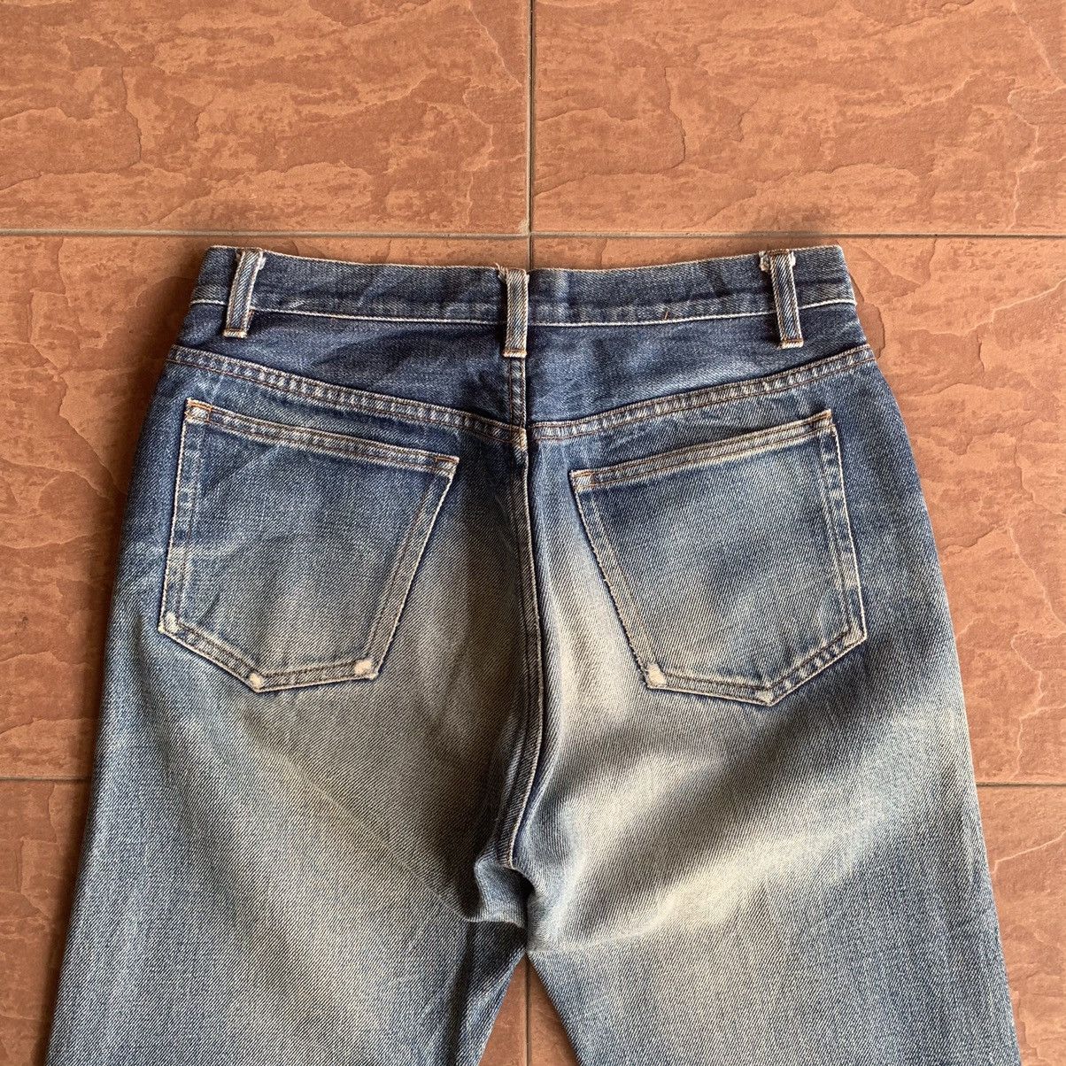 A.P.C. × Japanese Brand × Vintage 💥REDLINE! VINTAGE A.P.C. JEANS SELVEDGE DENIM PANTS Size US 27 - 14 Thumbnail