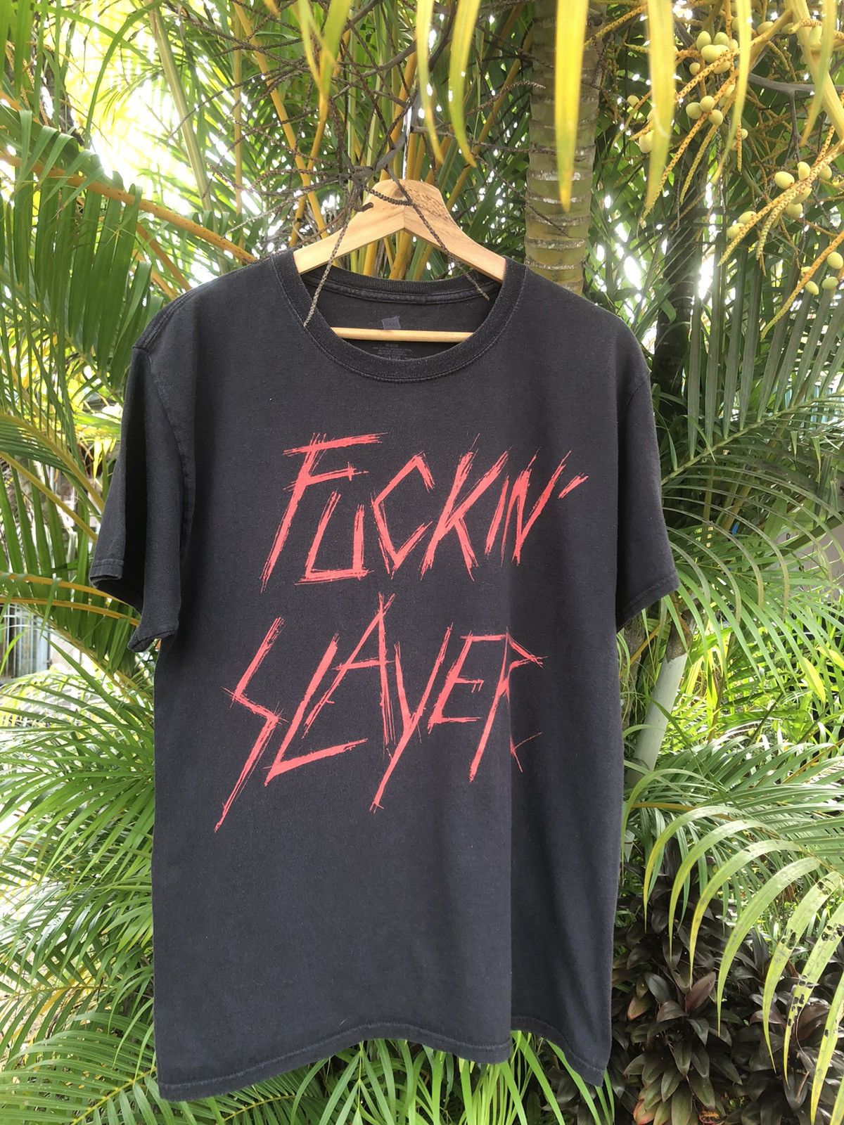 Slayer Vintage’Y2k Sun Faded🔥SLAYER🔥Fuckin Slayer T’shirt Size US M / EU 48-50 / 2 - 1 Thumbnail