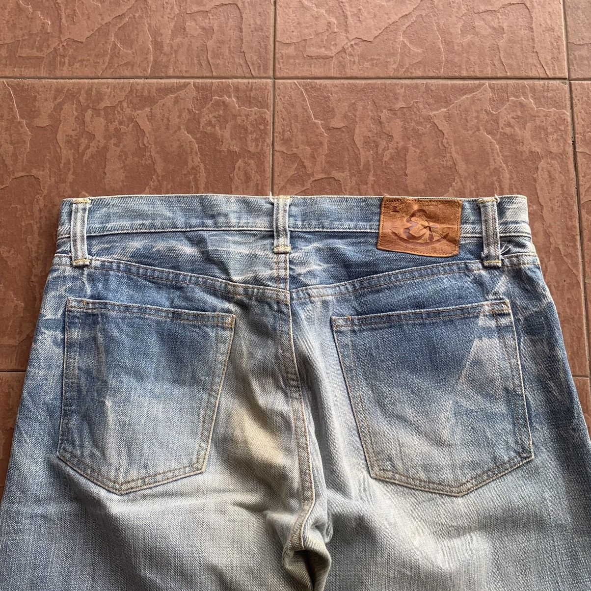 Eternal × Japanese Brand × Vintage VINTAGE ETERNAL JEANS LIGHT WASH DENIM TROUSERS FADED PANTS Size US 34 / EU 50 - 11 Thumbnail