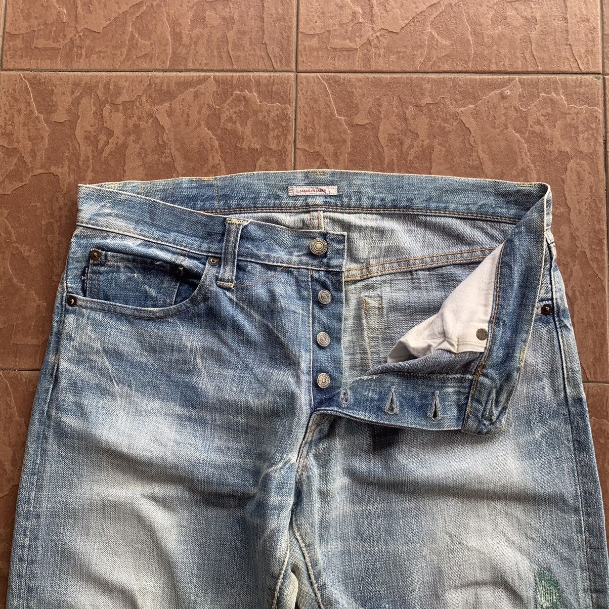 Eternal × Japanese Brand × Vintage VINTAGE ETERNAL JEANS LIGHT WASH DENIM TROUSERS FADED PANTS Size US 34 / EU 50 - 6 Thumbnail