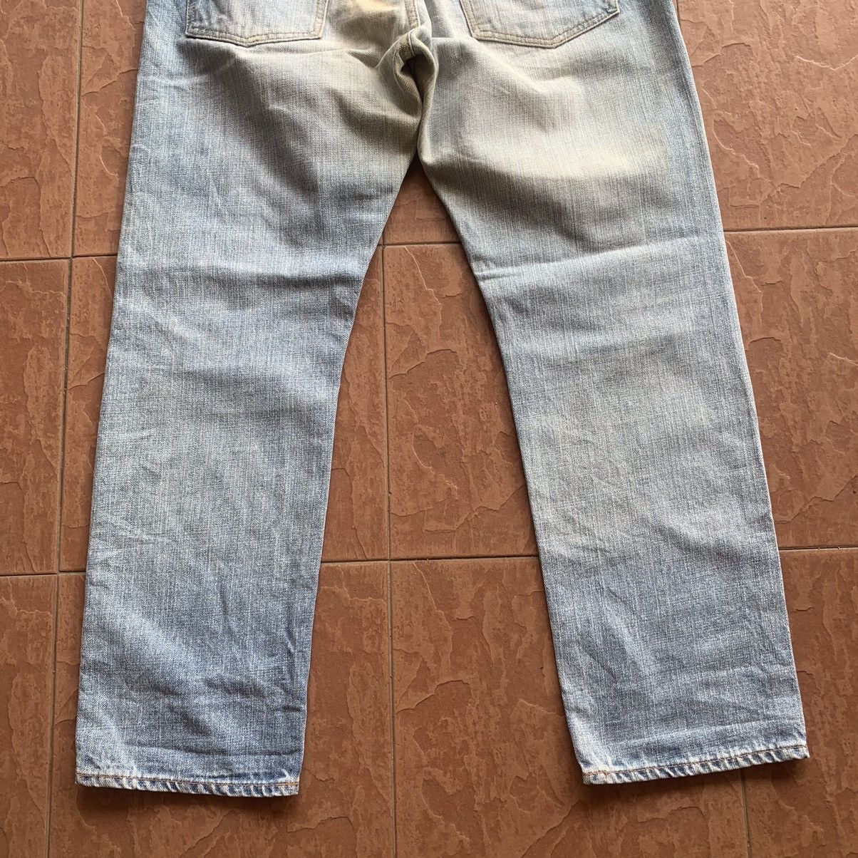 Eternal × Japanese Brand × Vintage VINTAGE ETERNAL JEANS LIGHT WASH DENIM TROUSERS FADED PANTS Size US 34 / EU 50 - 13 Thumbnail