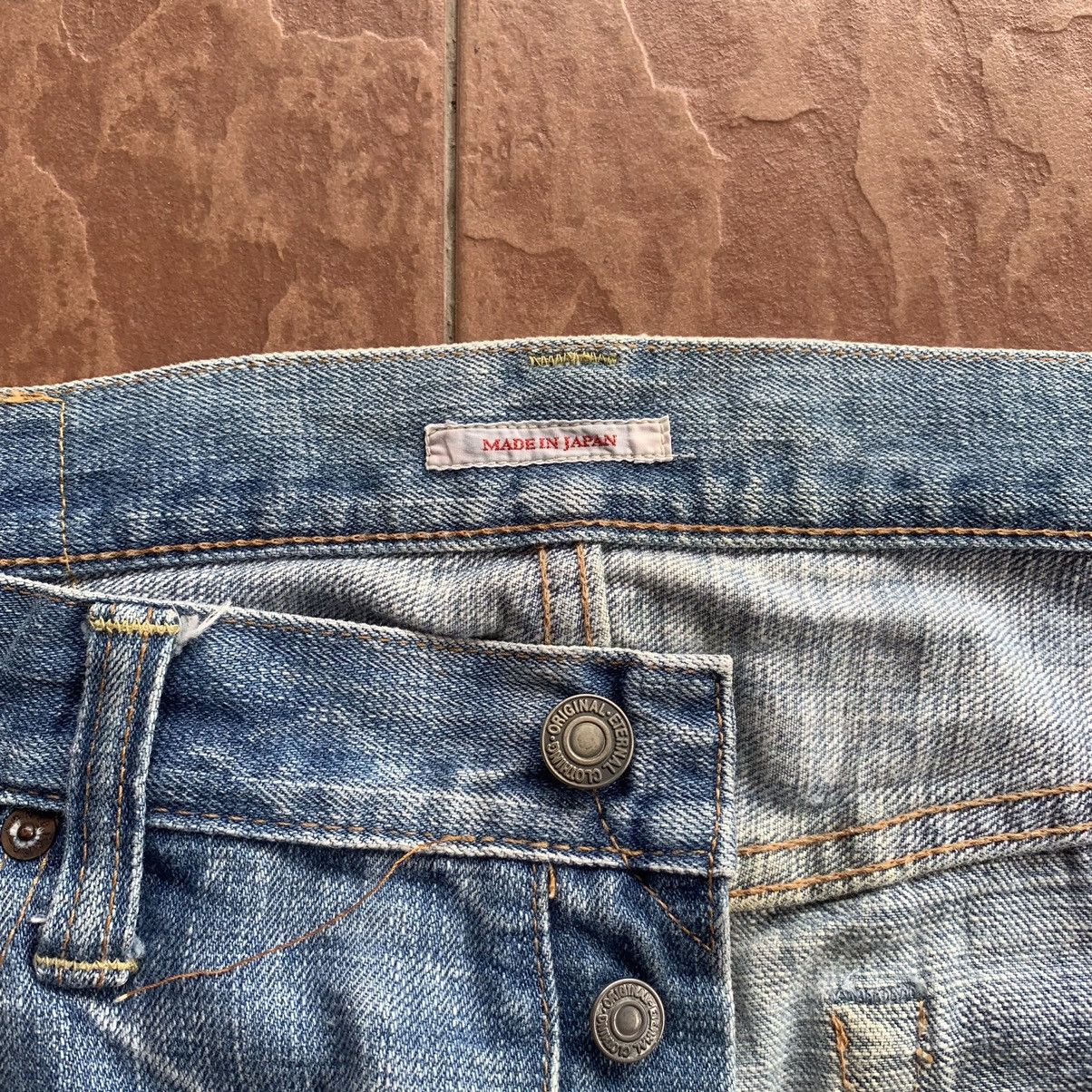 Eternal × Japanese Brand × Vintage VINTAGE ETERNAL JEANS LIGHT WASH DENIM TROUSERS FADED PANTS Size US 34 / EU 50 - 7 Thumbnail
