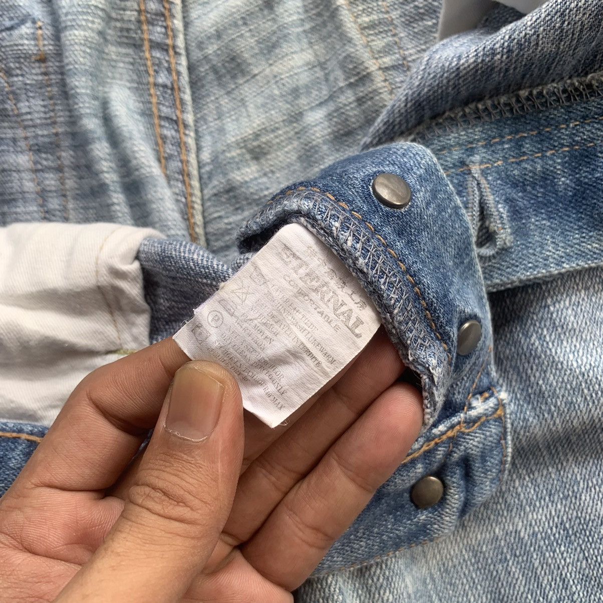 Eternal × Japanese Brand × Vintage VINTAGE ETERNAL JEANS LIGHT WASH DENIM TROUSERS FADED PANTS Size US 34 / EU 50 - 8 Thumbnail
