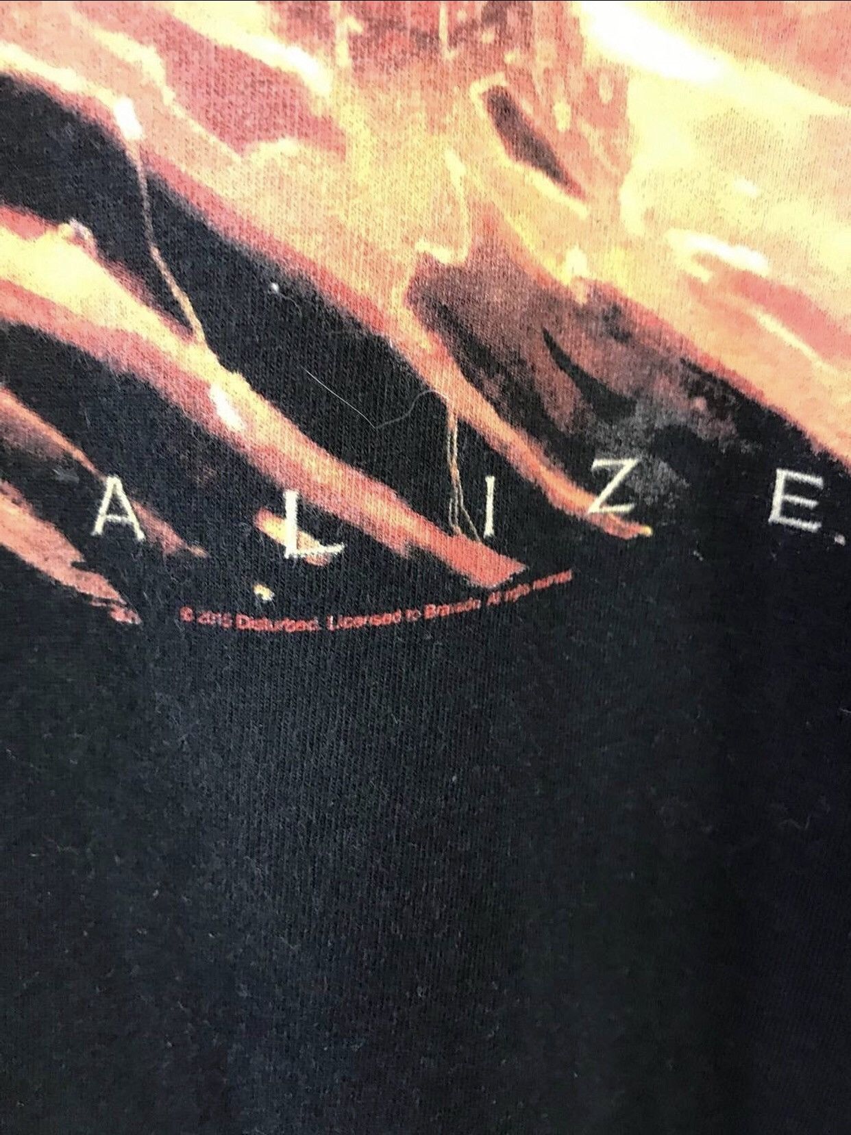 Band Tees Disturbed 2015 vintage rock band tee Size US L / EU 52-54 / 3 - 4 Thumbnail