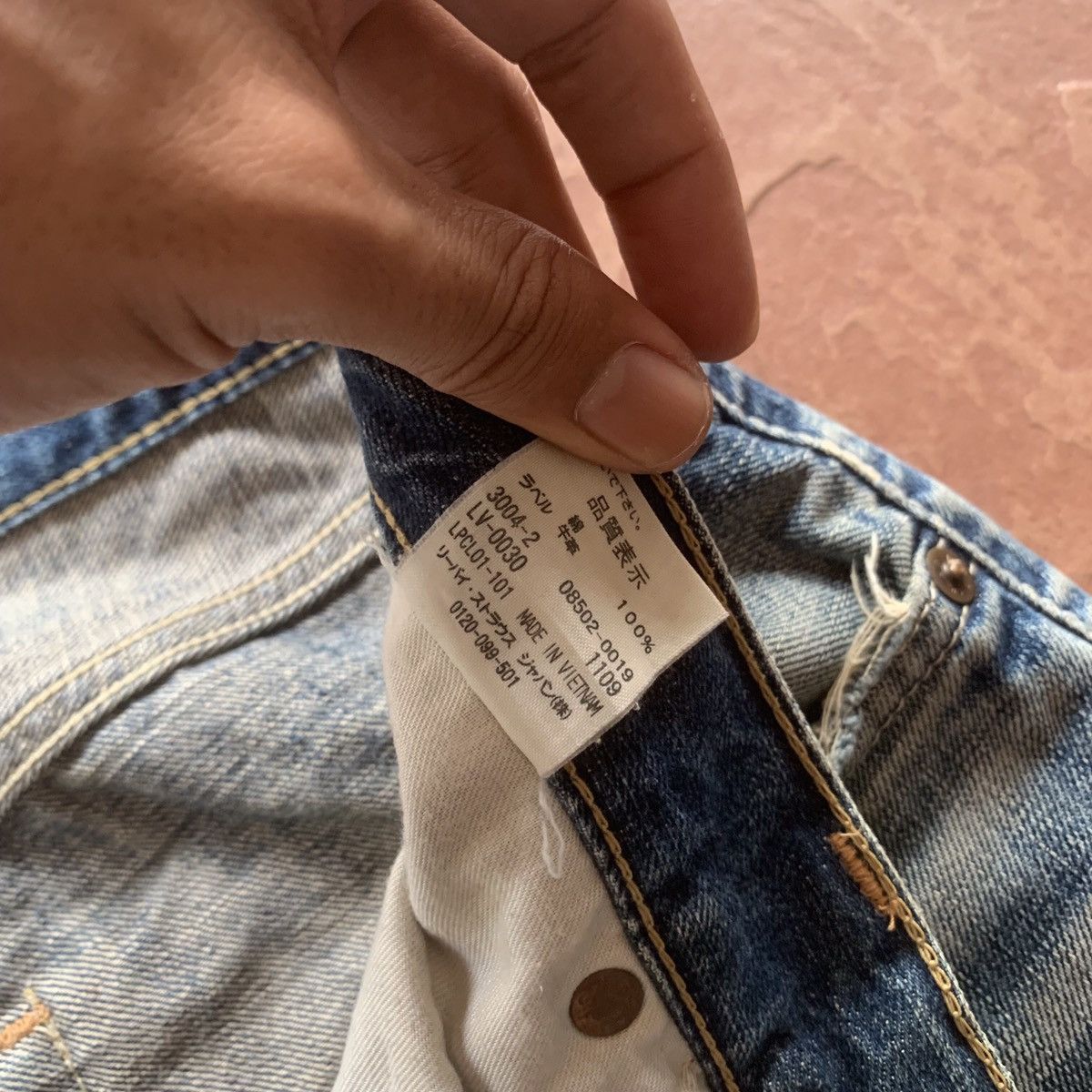 Levi's × Levi's Vintage Clothing LEVI’S 502 BLUE WASH JEANS LEVIS DENIM TROUSERS PANTS Size US 29 - 7 Thumbnail