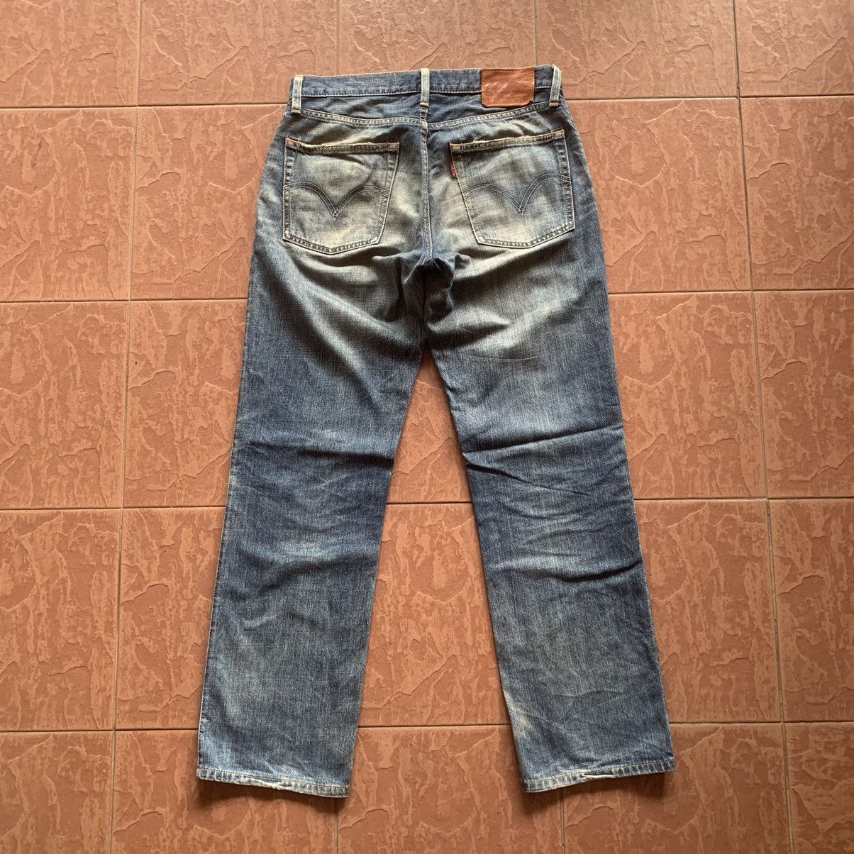 Levi's × Levi's Vintage Clothing LEVI’S 502 BLUE WASH JEANS LEVIS DENIM TROUSERS PANTS Size US 29 - 8 Thumbnail