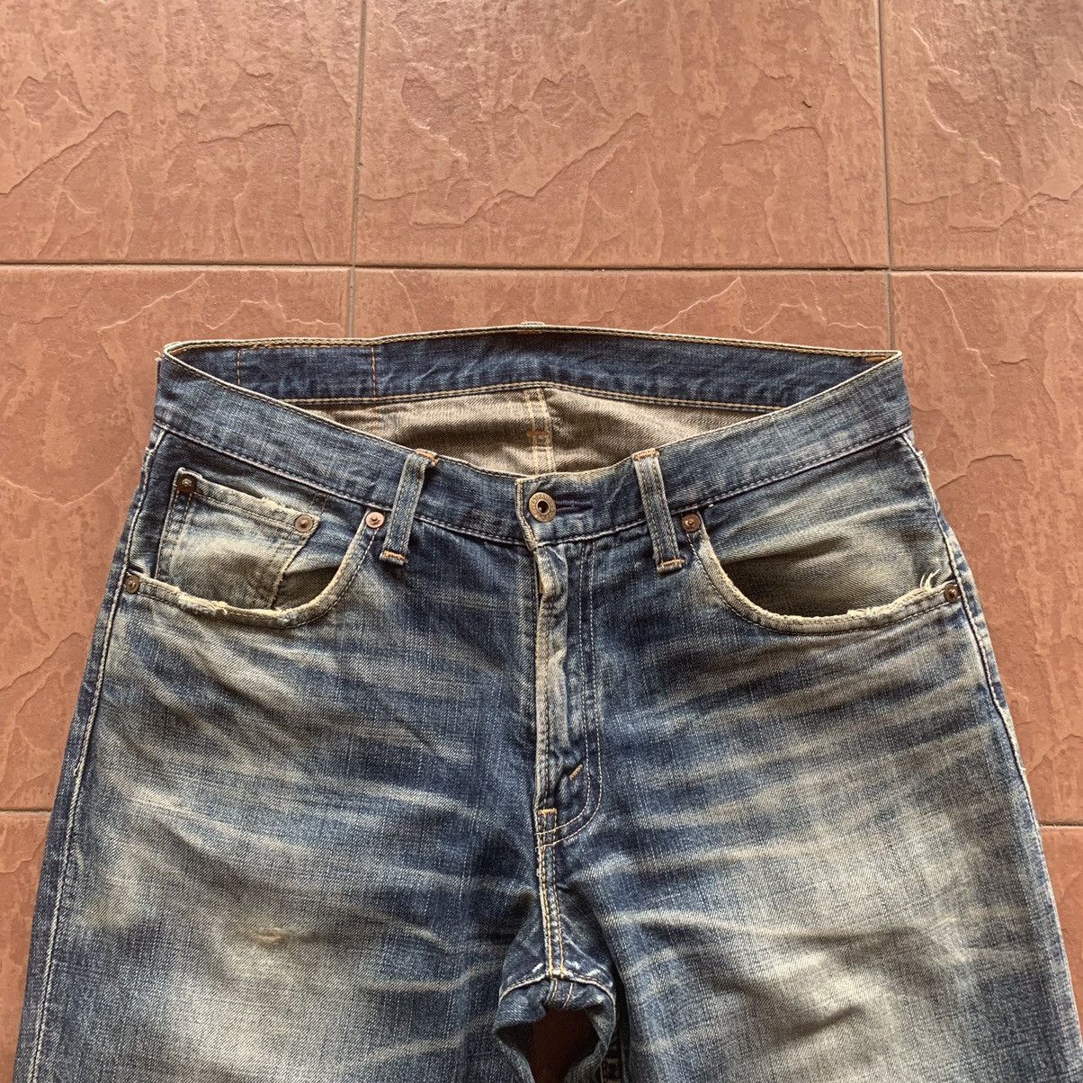 Levi's × Levi's Vintage Clothing LEVI’S 502 BLUE WASH JEANS LEVIS DENIM TROUSERS PANTS Size US 29 - 2 Thumbnail