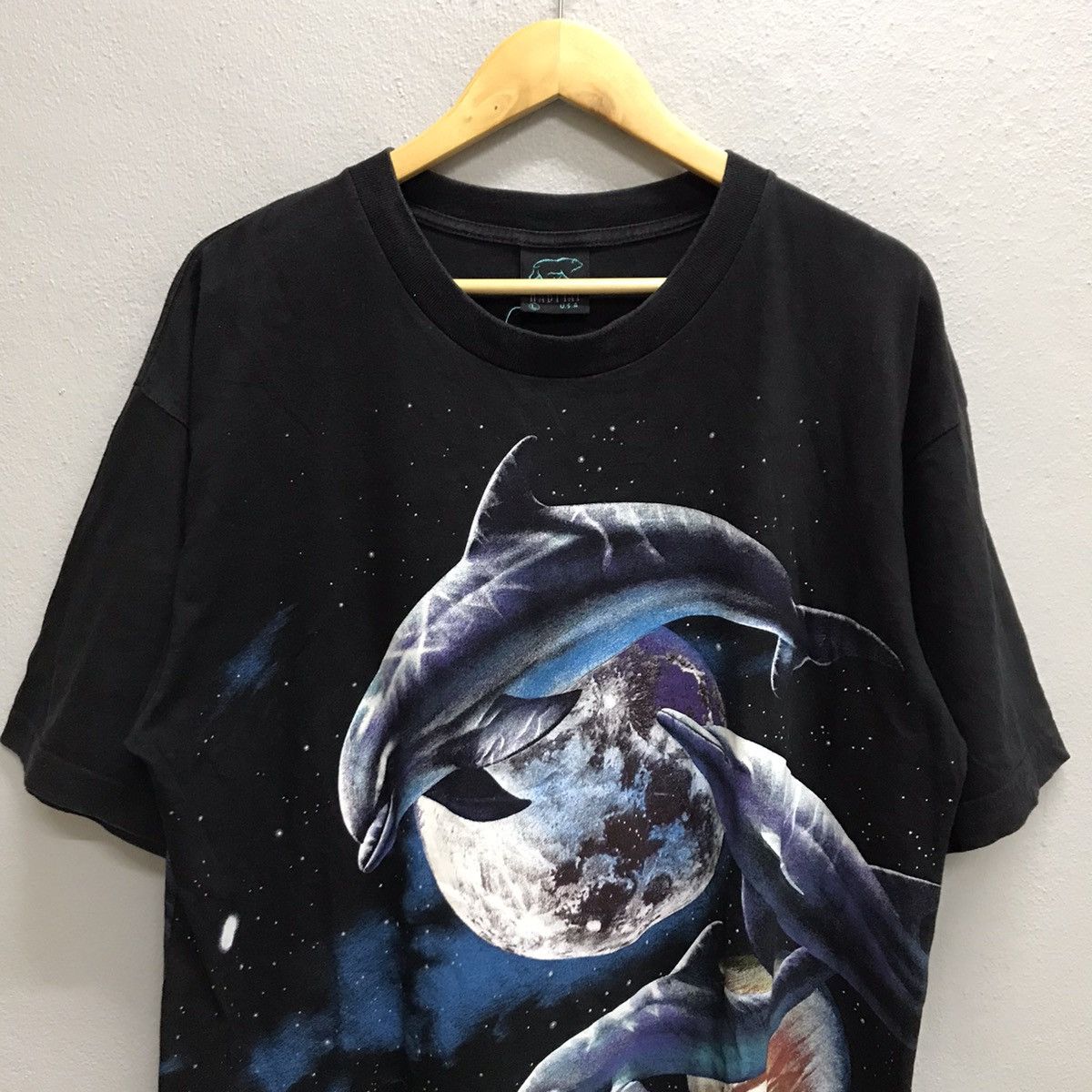 Habitat Vintage Habitat Mega Print Mirror Tshirt Size US L / EU 52-54 / 3 - 4 Thumbnail