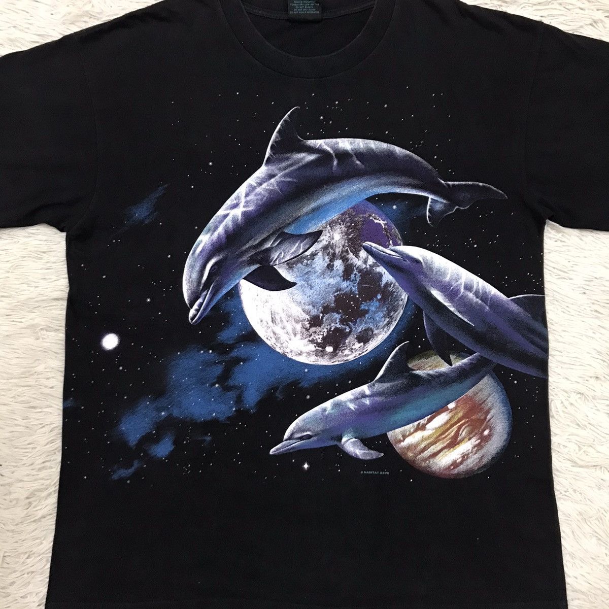 Habitat Vintage Habitat Mega Print Mirror Tshirt Size US L / EU 52-54 / 3 - 7 Thumbnail
