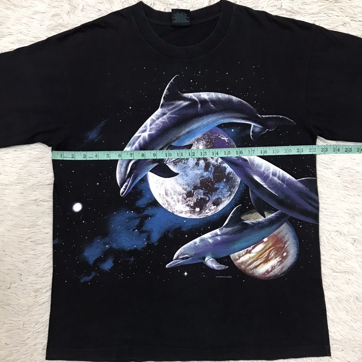 Habitat Vintage Habitat Mega Print Mirror Tshirt Size US L / EU 52-54 / 3 - 13 Thumbnail