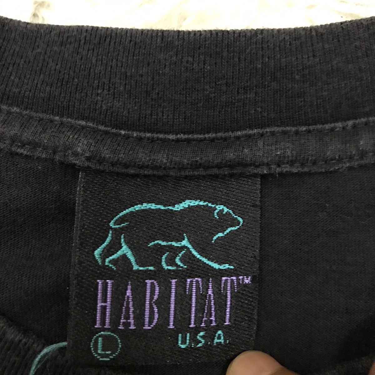 Habitat Vintage Habitat Mega Print Mirror Tshirt Size US L / EU 52-54 / 3 - 9 Thumbnail