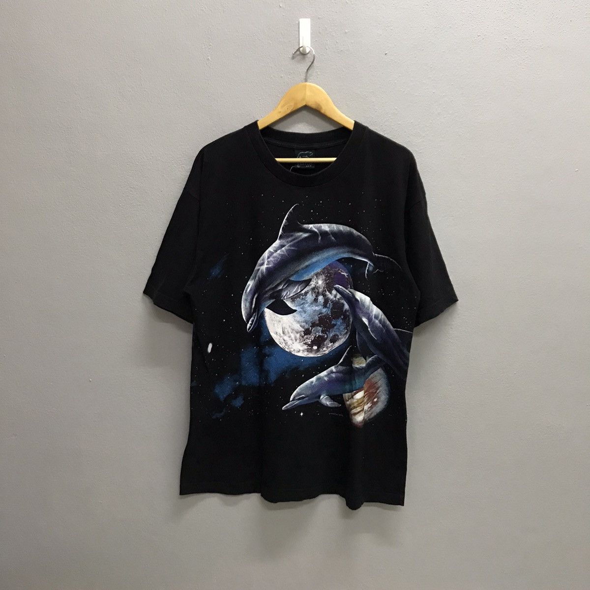 Habitat Vintage Habitat Mega Print Mirror Tshirt Size US L / EU 52-54 / 3 - 3 Thumbnail