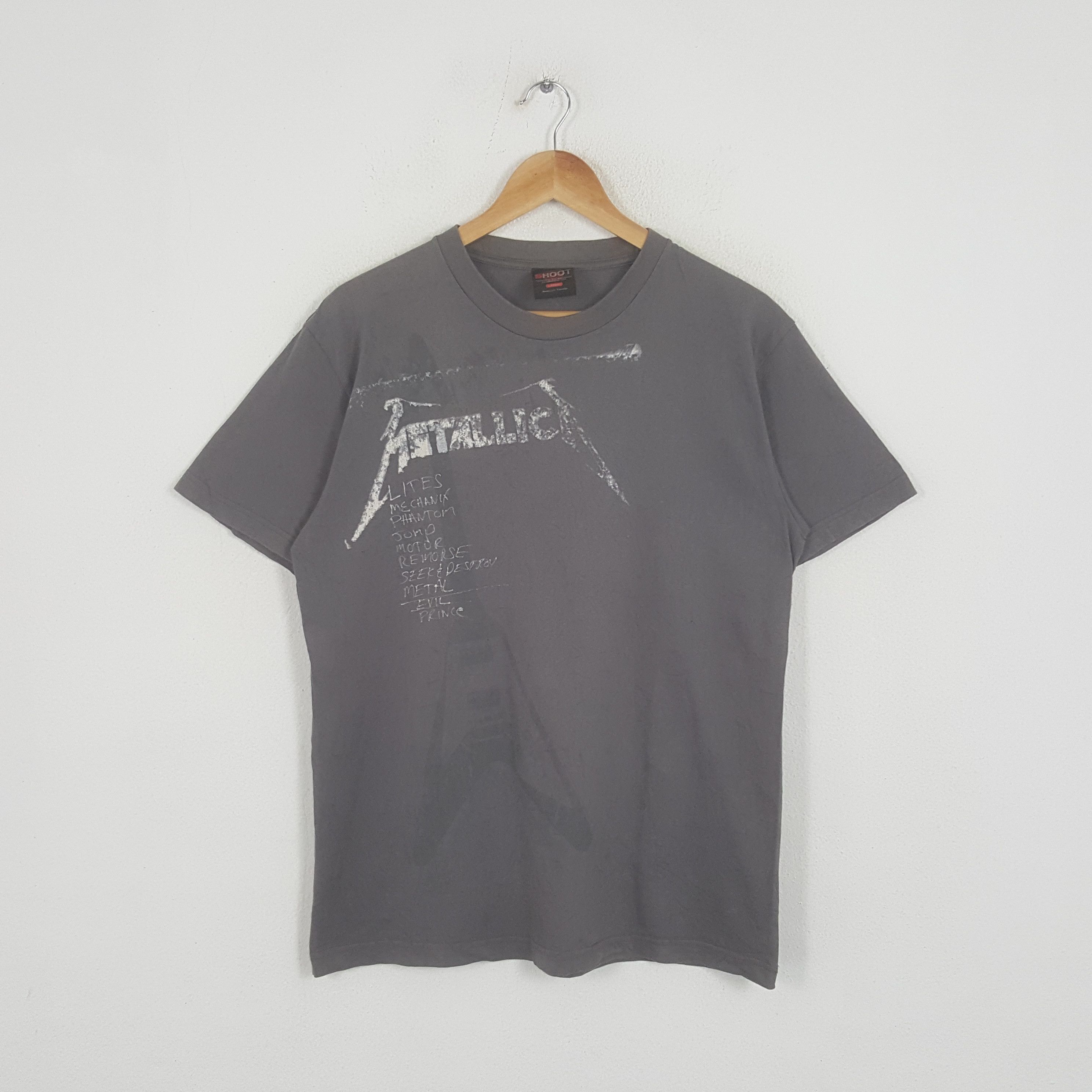 Vintage Metallica American Rock Band Tshirt