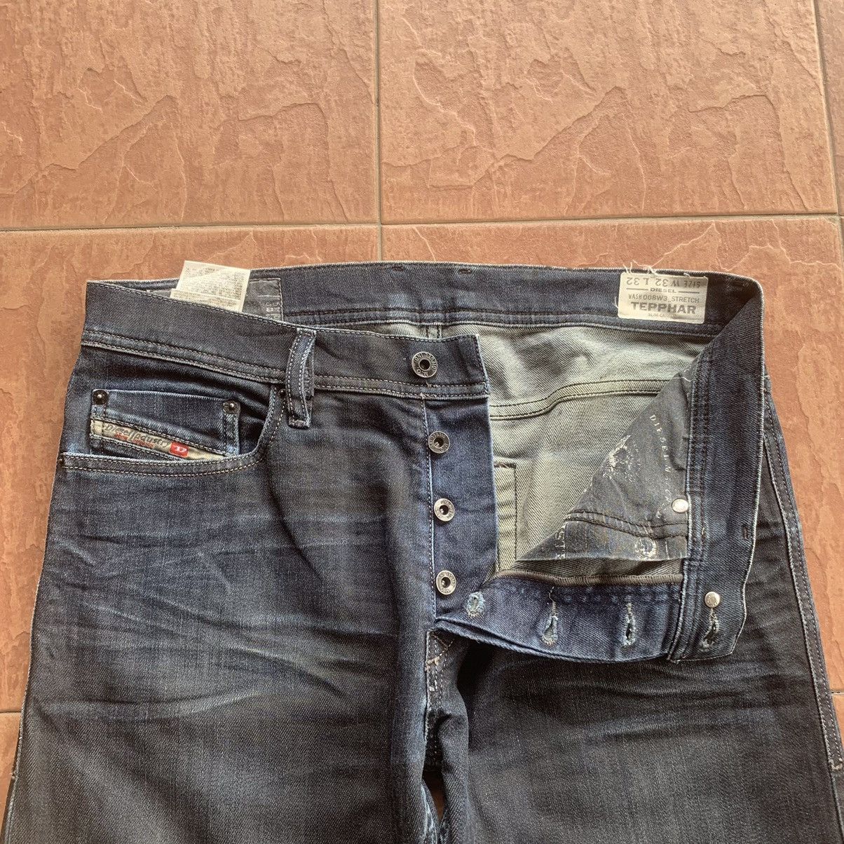 Diesel × Jean × Vintage DIESEL JEANS RIPPED TROUSERS PANTS Size US 31 - 6 Thumbnail