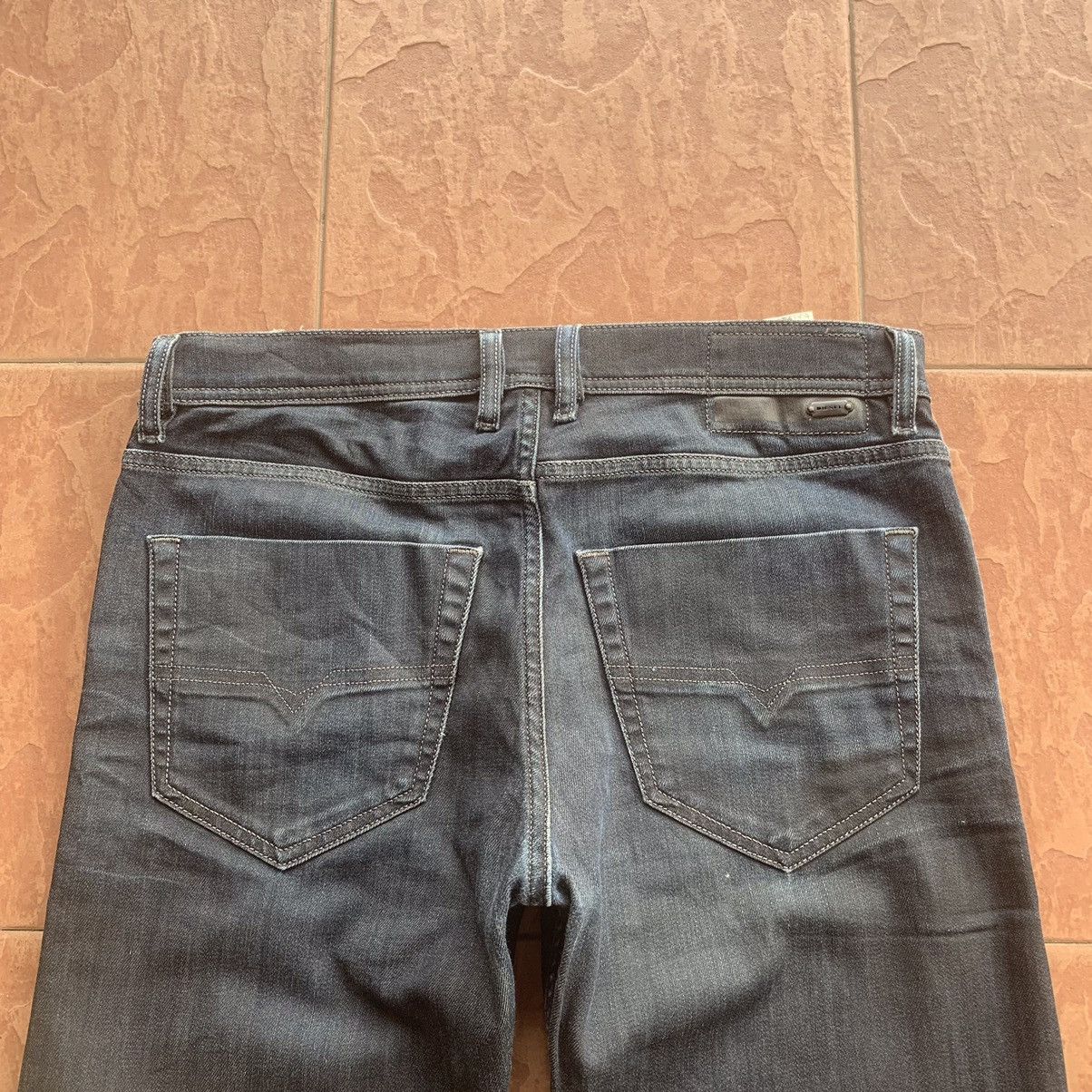 Diesel × Jean × Vintage DIESEL JEANS RIPPED TROUSERS PANTS Size US 31 - 10 Thumbnail
