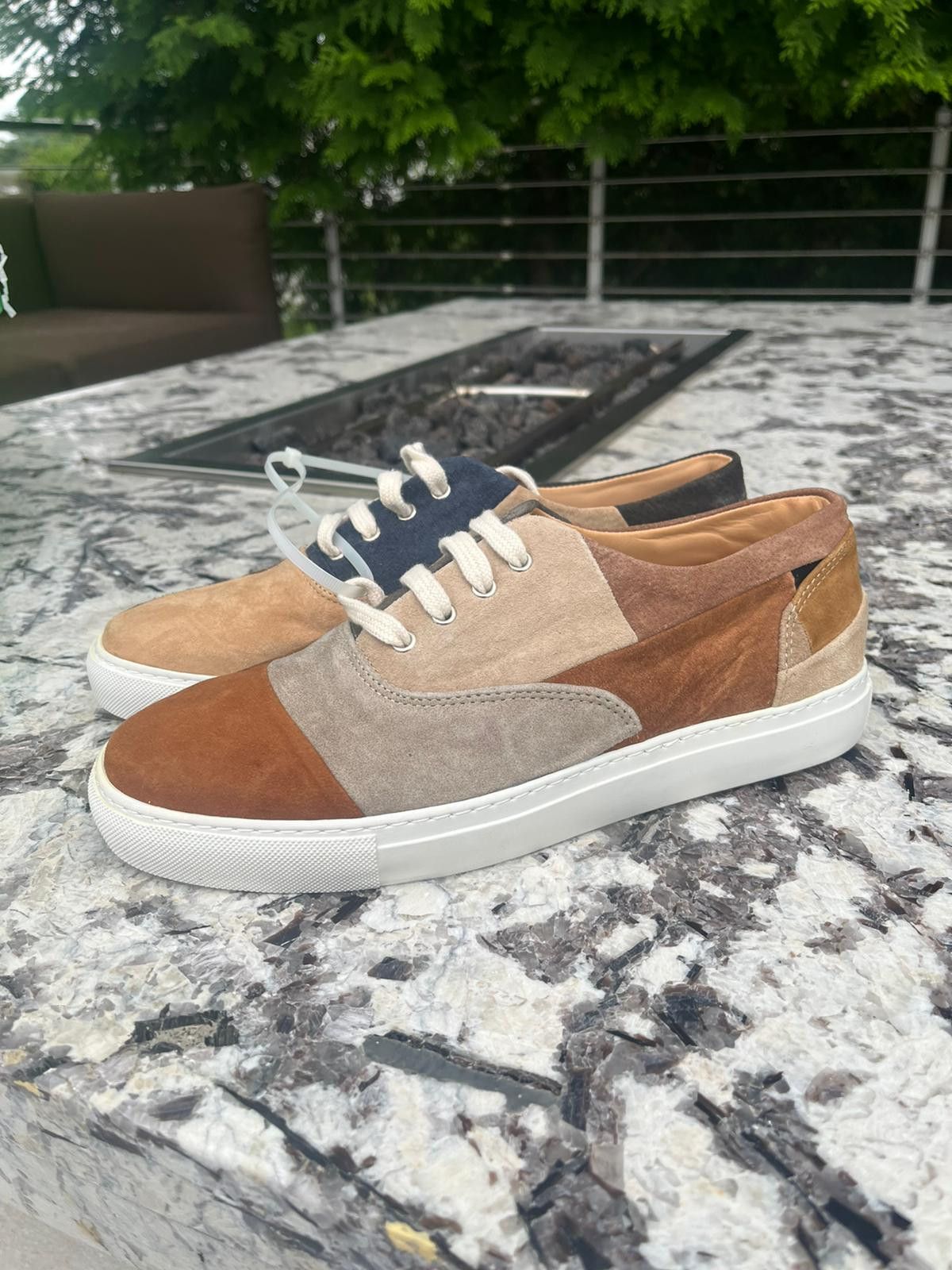 CDG Patchwork Sneakers in Multicolor