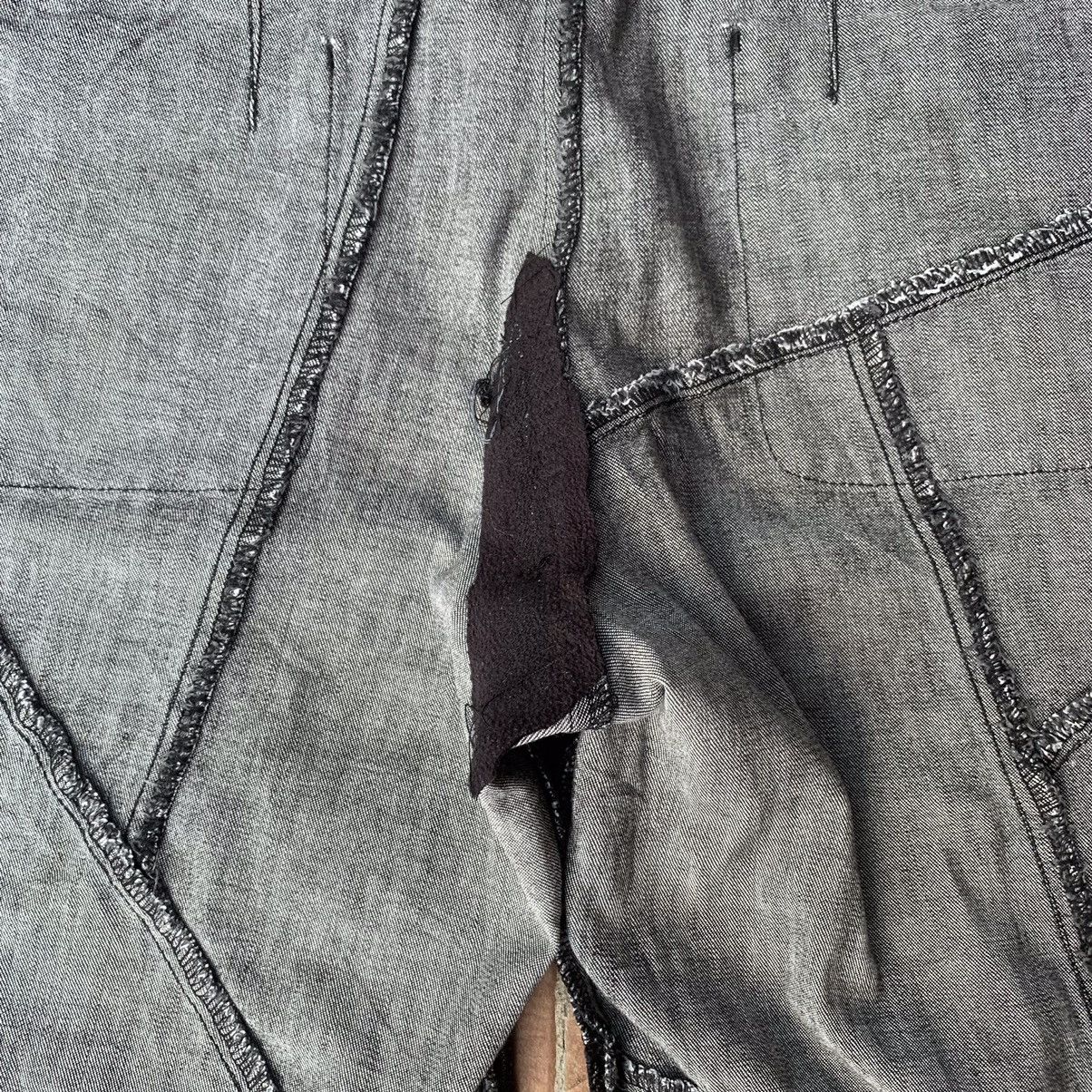 ABAHOUSE CRAZY💥UNIQUE DESIGN! VINTAGE ABAHOUSE JEAN RARE BLACK PANTS Size US 30 / EU 46 - 14 Thumbnail