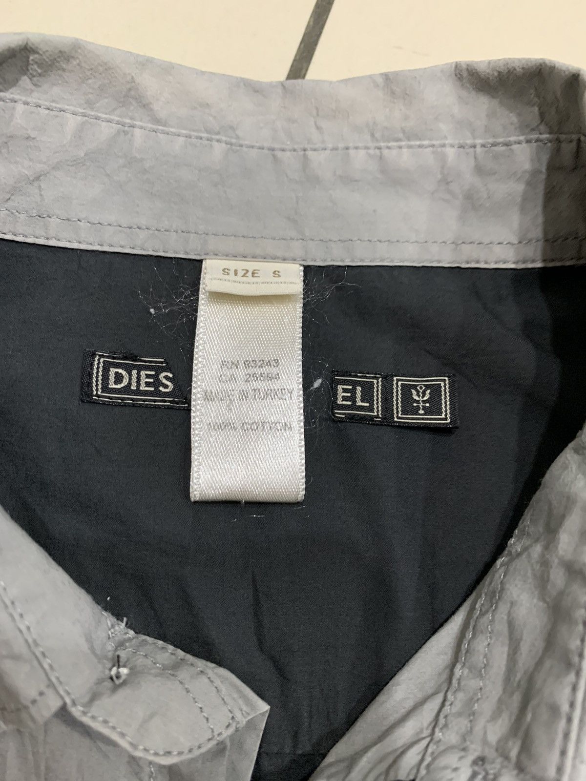 Diesel DIESEL PAINTED POCKET BUTTON UPS SHIRT Size US S / EU 44-46 / 1 - 5 Thumbnail
