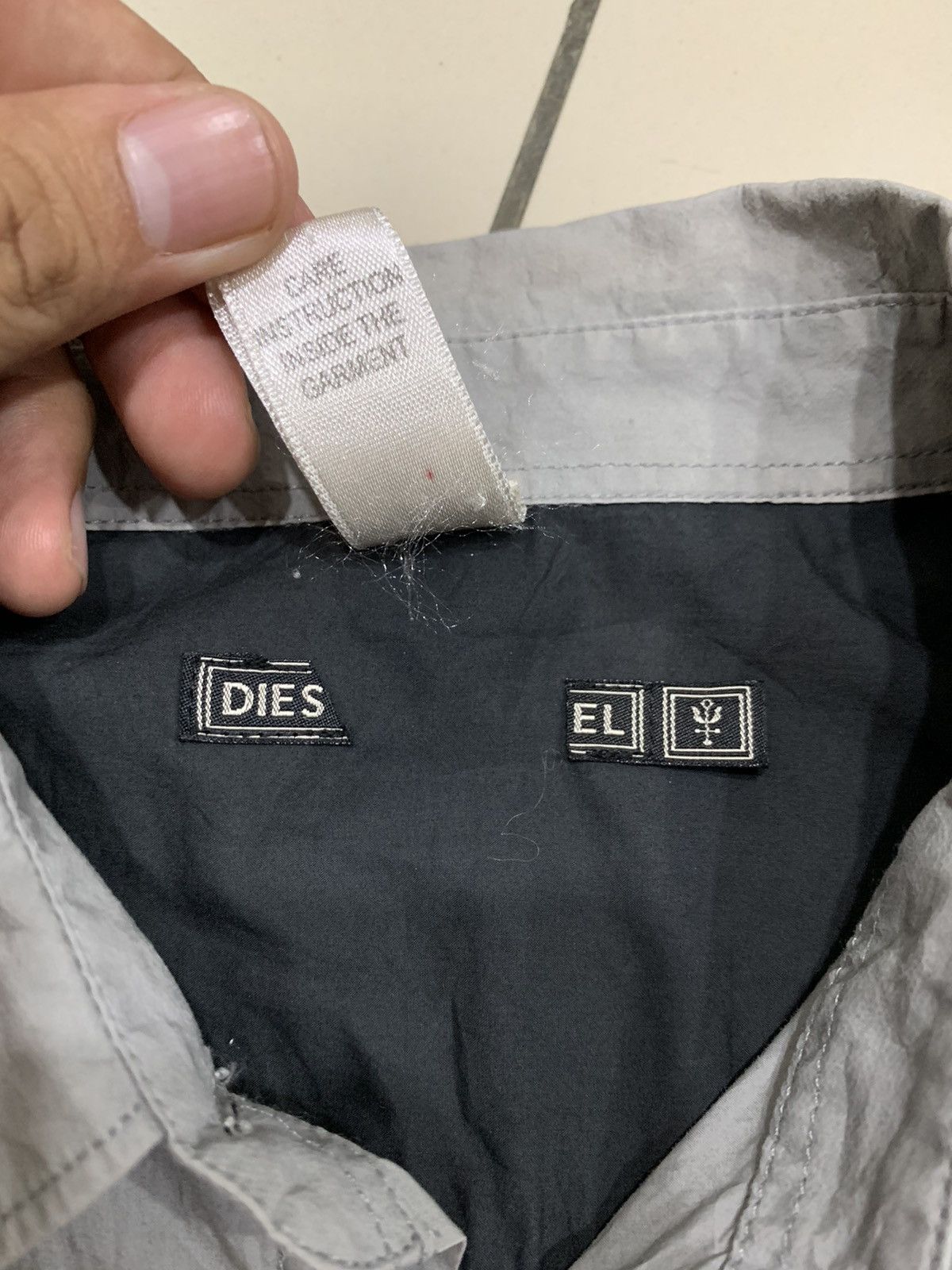 Diesel DIESEL PAINTED POCKET BUTTON UPS SHIRT Size US S / EU 44-46 / 1 - 6 Thumbnail