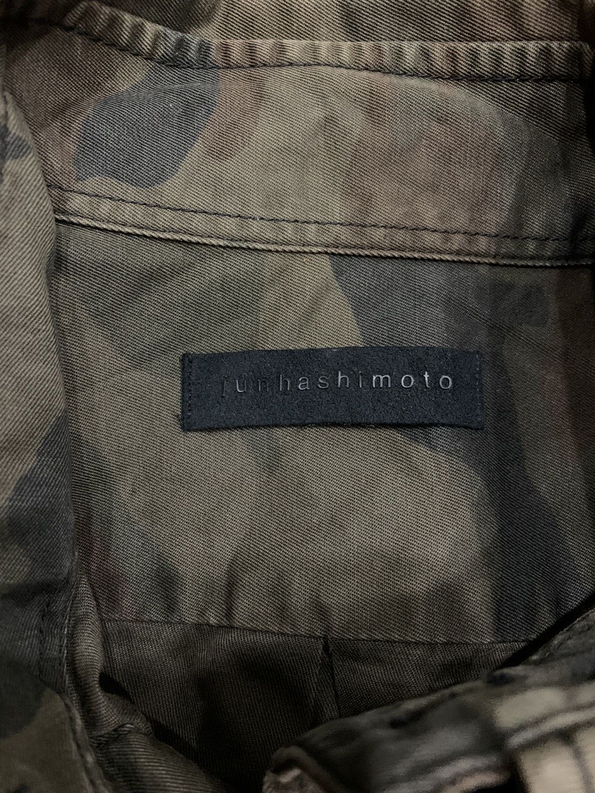 junhashimoto JUNHASHIMOTO CAMO BUTTON UPS SHIRT Size US M / EU 48-50 / 2 - 6 Thumbnail