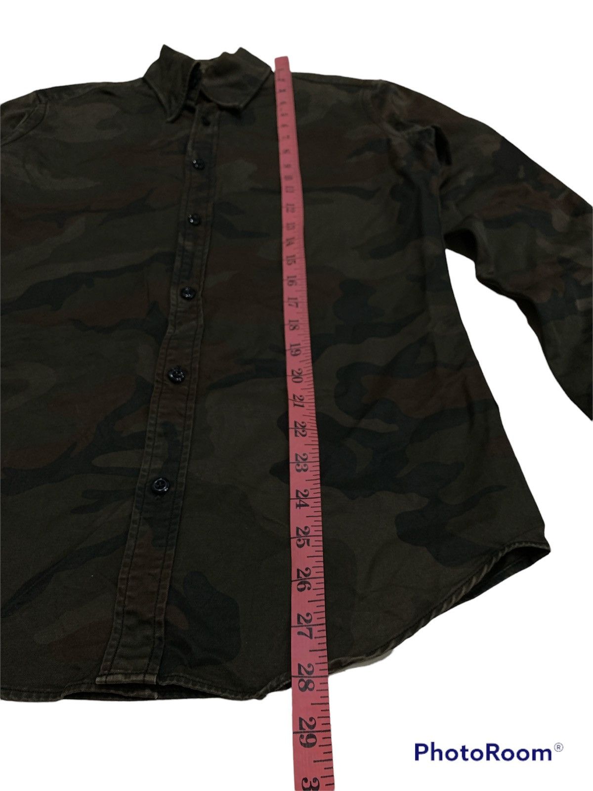 junhashimoto JUNHASHIMOTO CAMO BUTTON UPS SHIRT Size US M / EU 48-50 / 2 - 3 Thumbnail