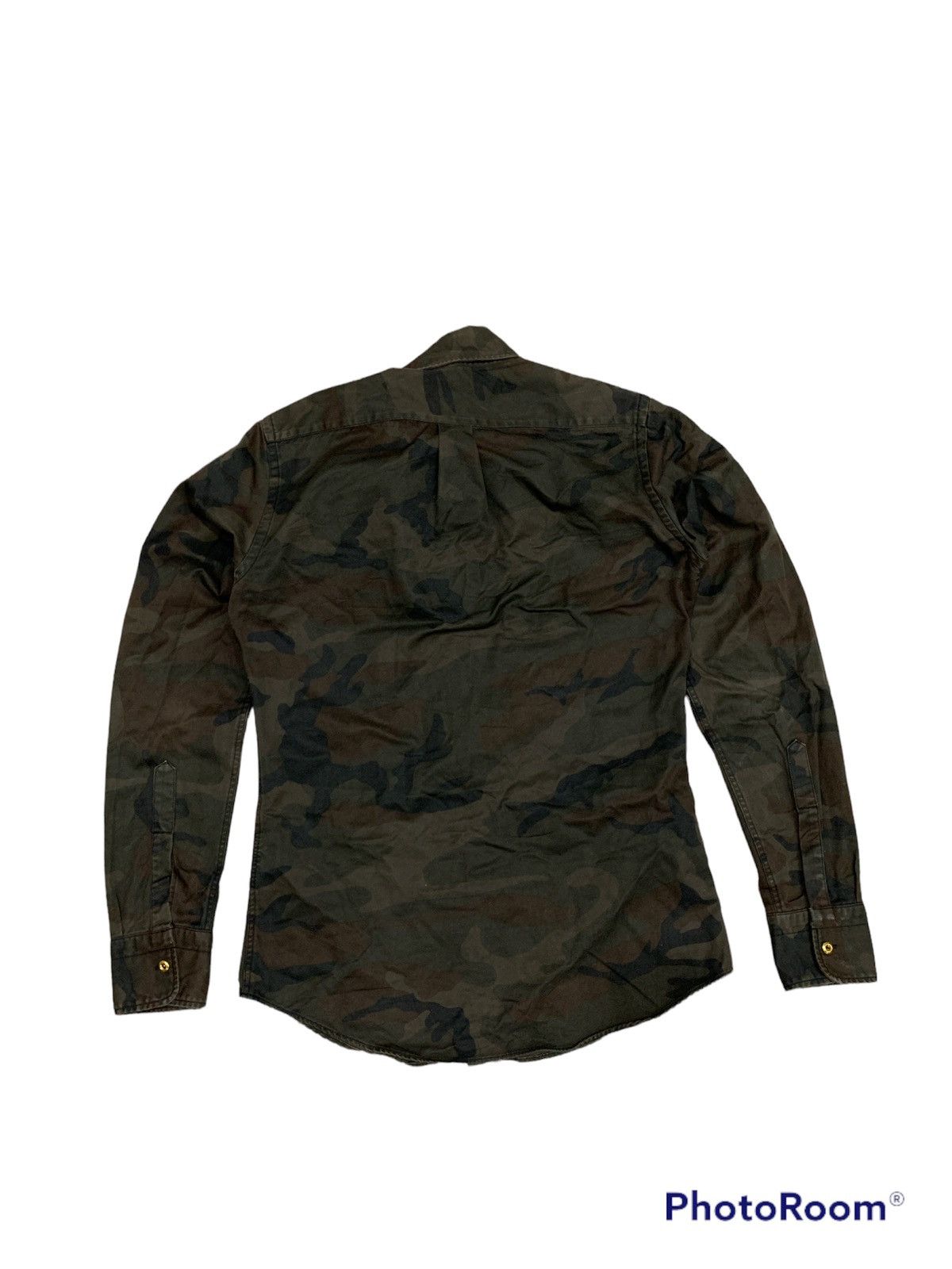 junhashimoto JUNHASHIMOTO CAMO BUTTON UPS SHIRT Size US M / EU 48-50 / 2 - 2 Thumbnail