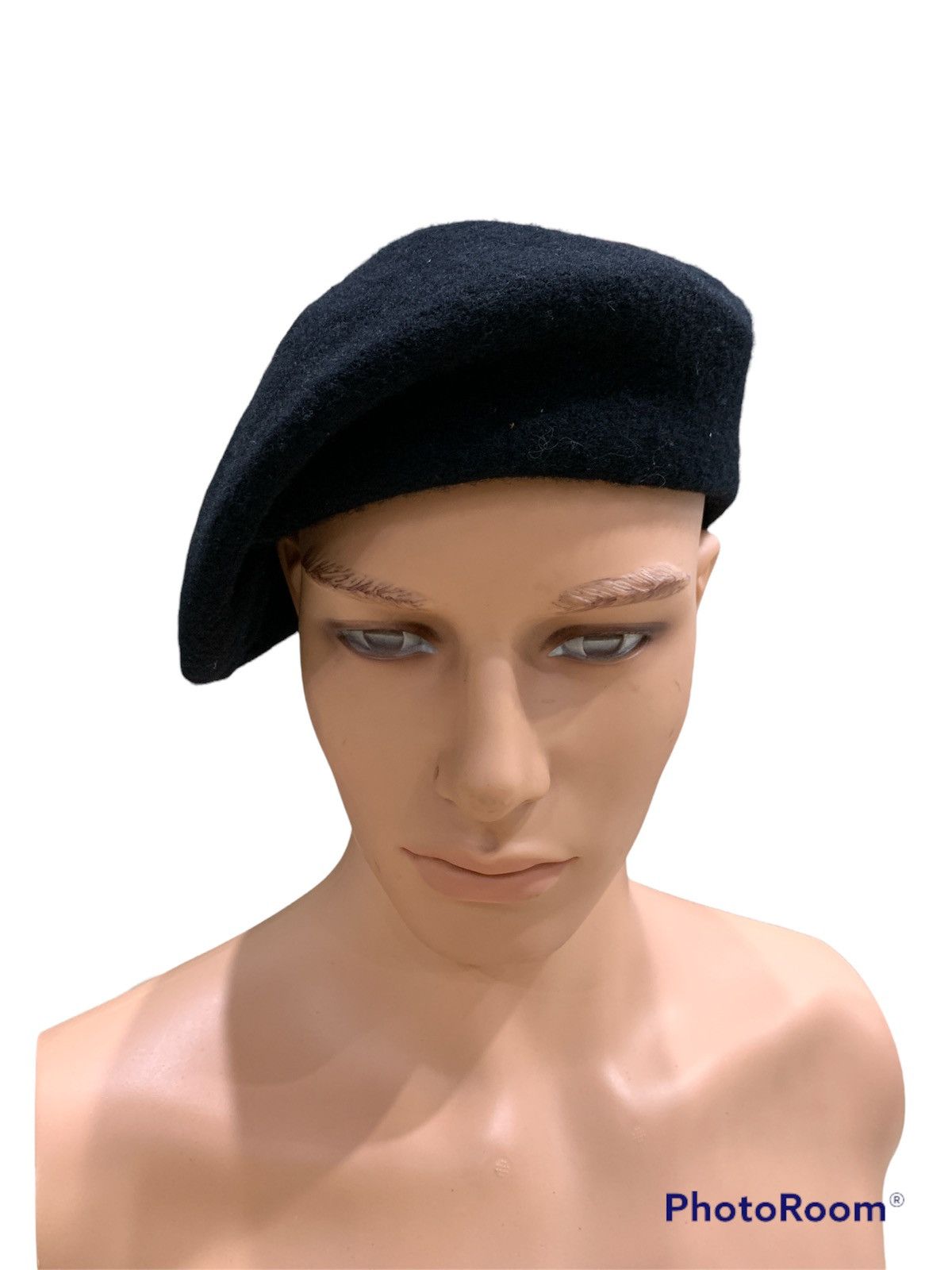 Fiorucci × Vintage VINTAGE FIORUCCI EMBROIDERED WOOL BERET HAT Size ONE SIZE - 3 Thumbnail