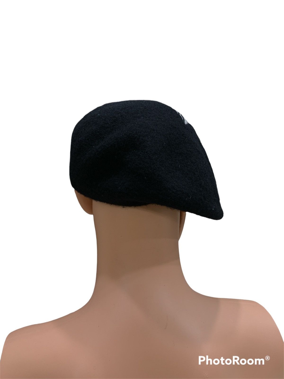 Fiorucci × Vintage VINTAGE FIORUCCI EMBROIDERED WOOL BERET HAT Size ONE SIZE - 5 Thumbnail