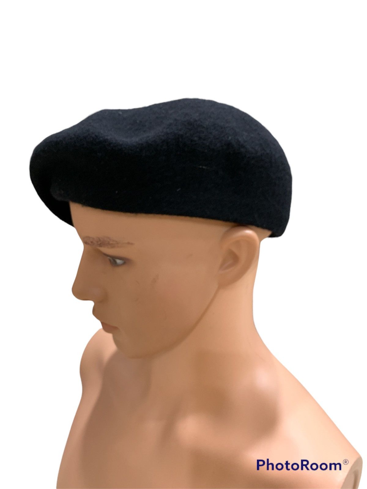 Fiorucci × Vintage VINTAGE FIORUCCI EMBROIDERED WOOL BERET HAT Size ONE SIZE - 4 Thumbnail