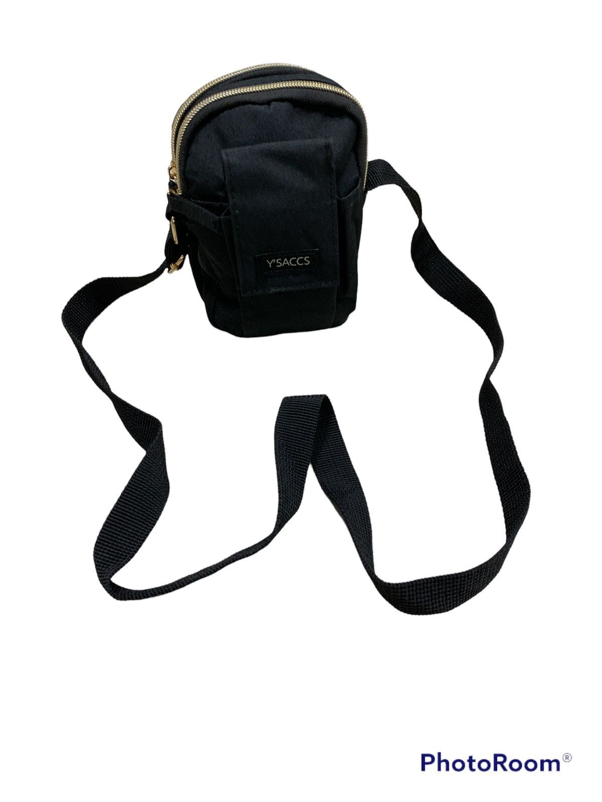 image of Vintage Y'saccs By Yohji Yamamoto Sling Bag in Black, Men's