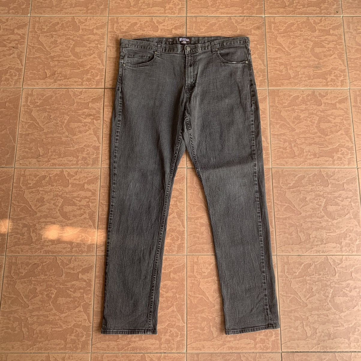 Japanese Brand × Michael Kors MICHAEL KORS 38x31 SUPER BLACK JEANS PANTS Size US 38 / EU 54 - 1 Thumbnail