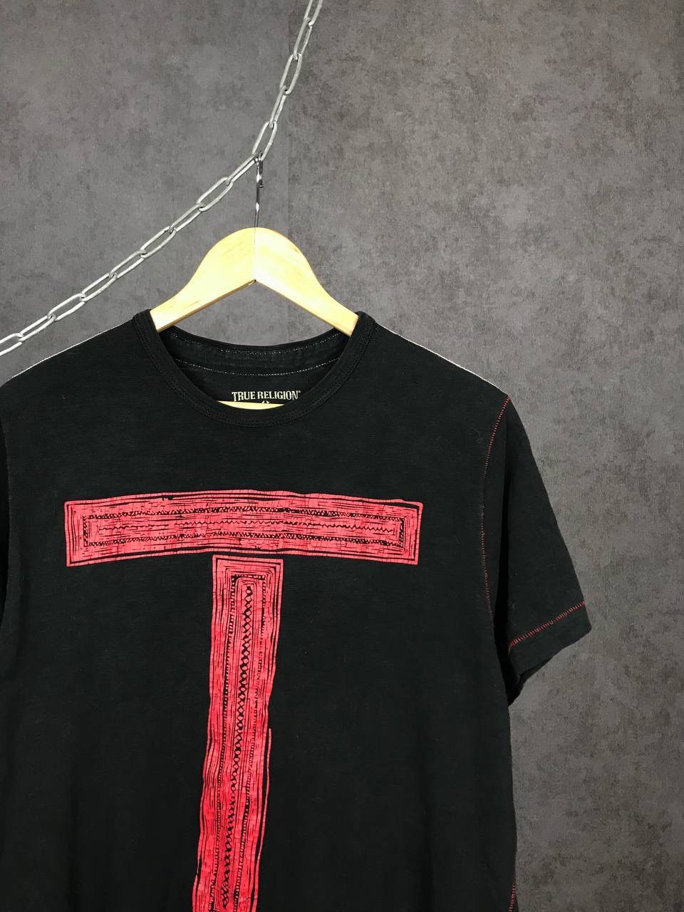 True Religion True Religion Japanese brand streetwear art overprinted tee Size US M / EU 48-50 / 2 - 3 Thumbnail