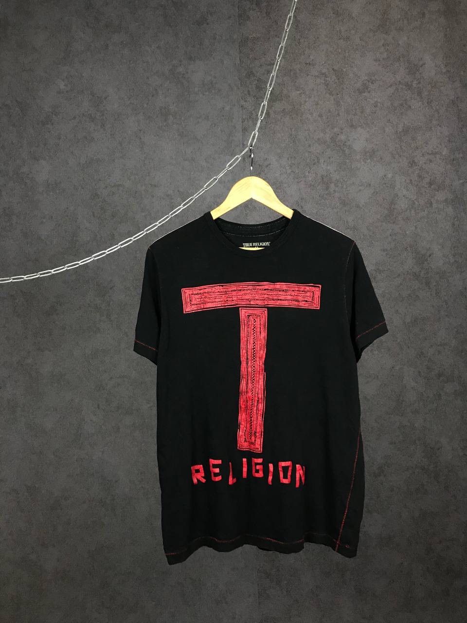 True Religion True Religion Japanese brand streetwear art overprinted tee Size US M / EU 48-50 / 2 - 1 Thumbnail