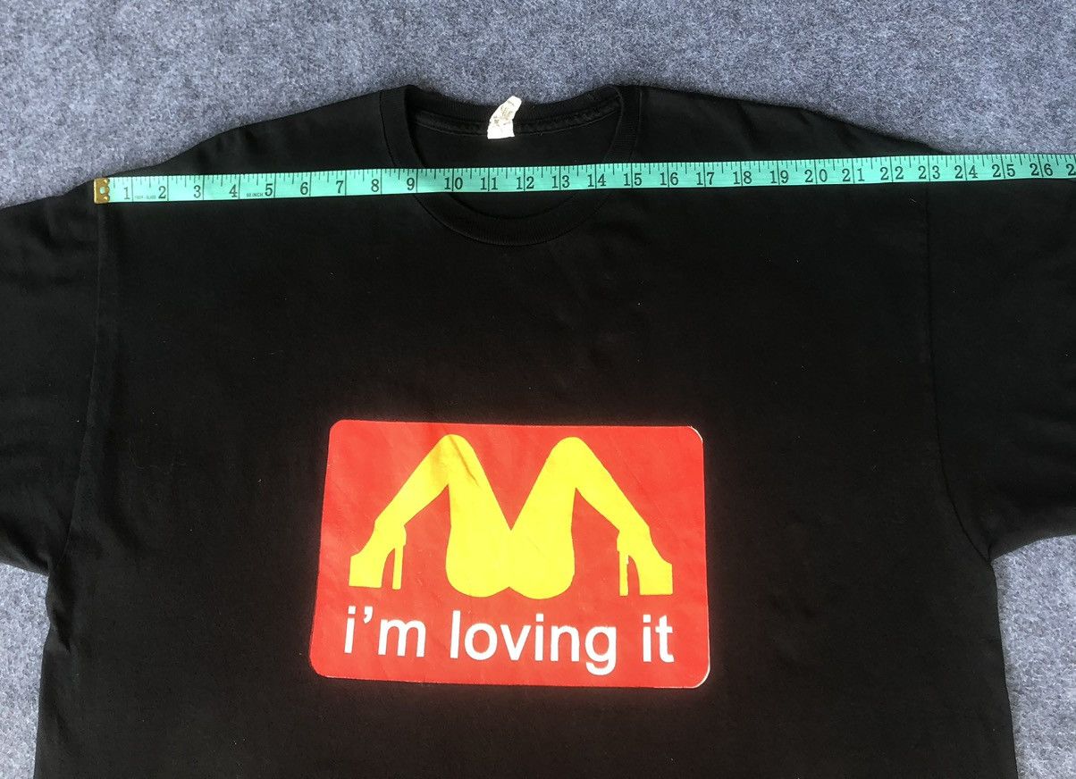 Hook-Ups Vintage y2k🔥Mc Donald’s💢Big Logo PornStar Humor Tshirt Size US XL / EU 56 / 4 - 10 Thumbnail