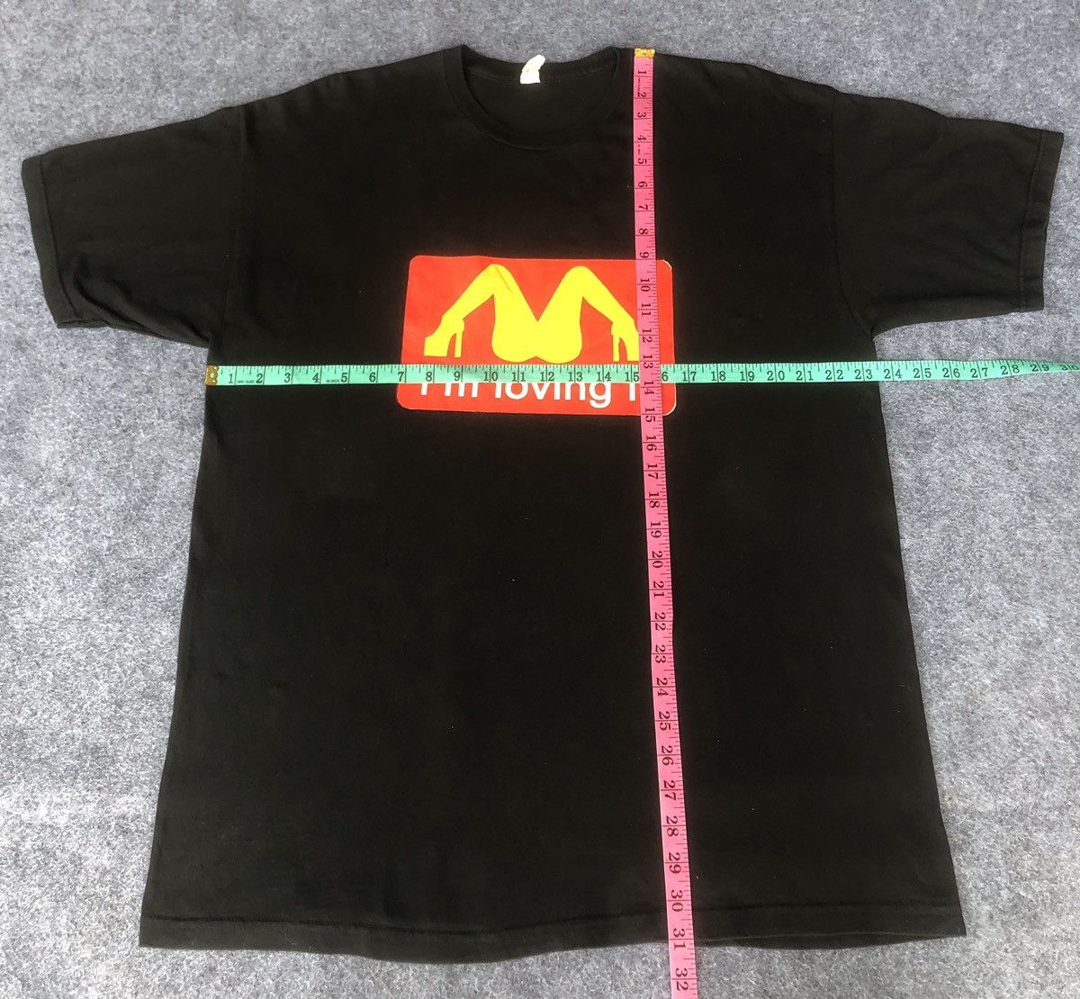 Hook-Ups Vintage y2k🔥Mc Donald’s💢Big Logo PornStar Humor Tshirt Size US XL / EU 56 / 4 - 9 Thumbnail