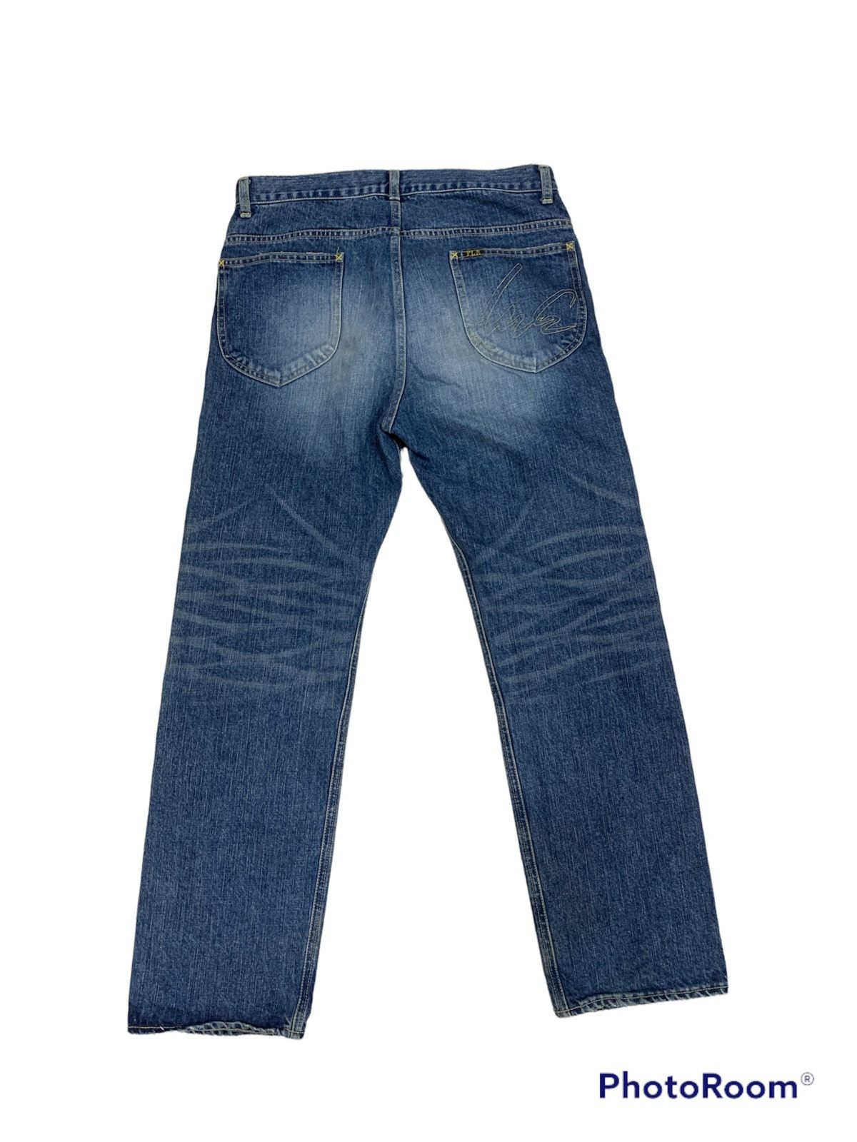 Futura × Vintage VINTAGE FUTURA LABORATORIES SASHIKO BORO JEANS Size US 32 / EU 48 - 2 Thumbnail